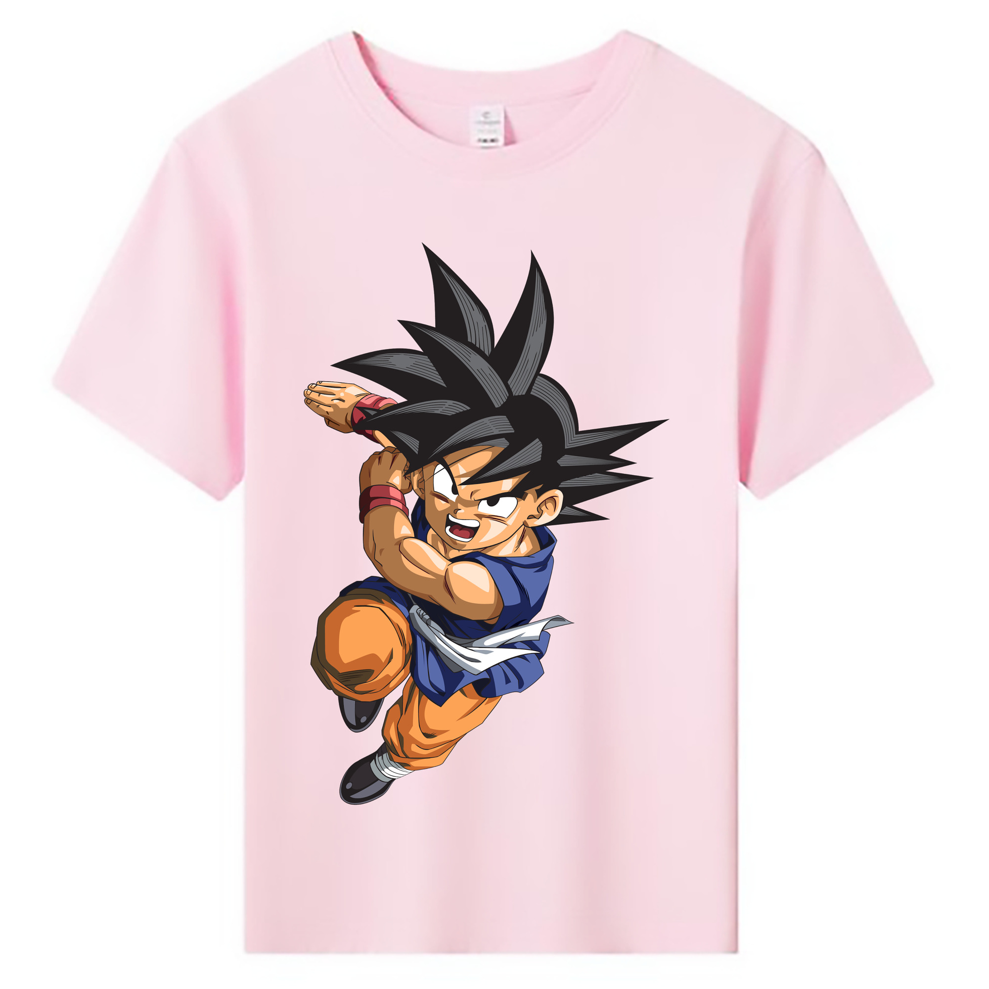 （画像用） ドラゴンボール 孫悟空（そん ごくう）Son Goku カカロット DRAGON BALL Kakarotto 綿100％キッズTシャツ（フロントプリント）