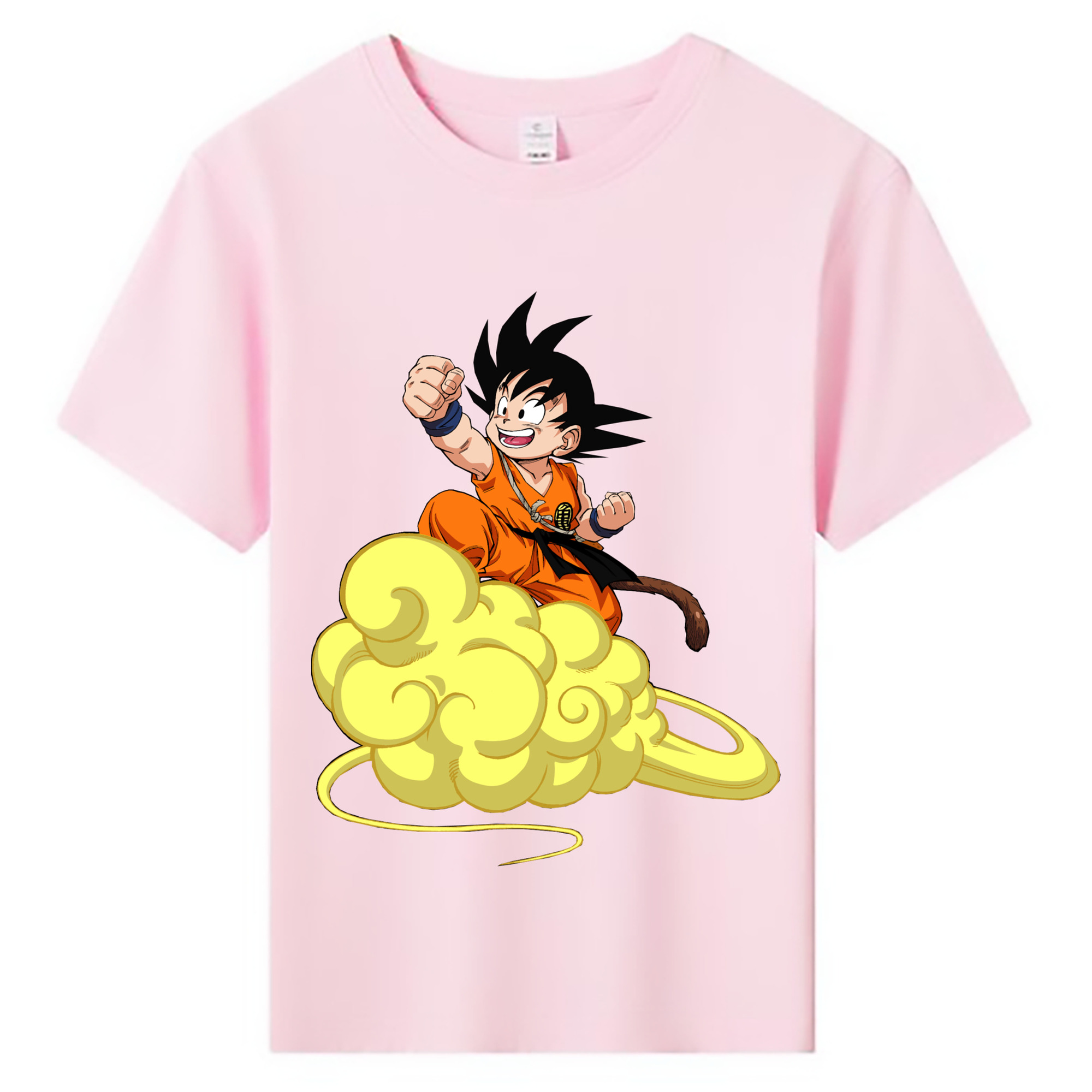 （画像用） ドラゴンボール 孫悟空（そん ごくう）Son Goku カカロット DRAGON BALL Kakarotto 綿100％キッズTシャツ（フロントプリント）