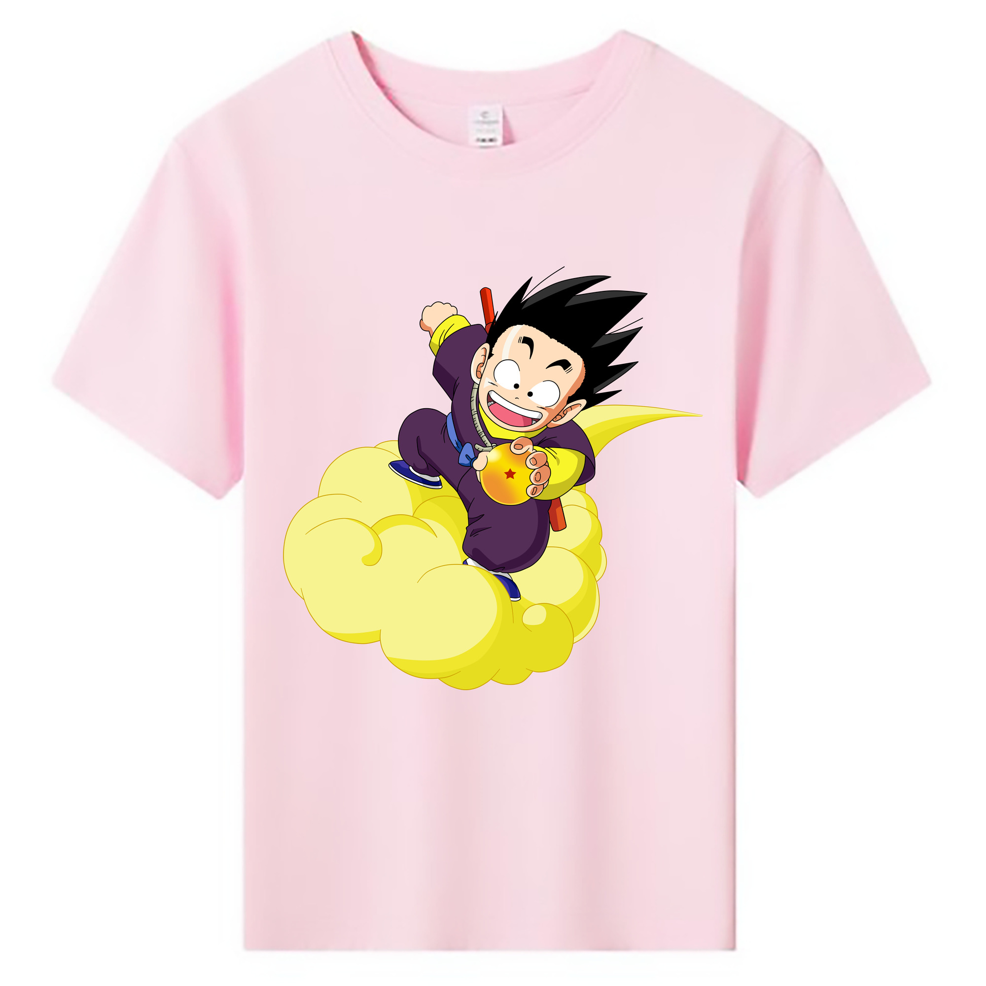 （画像用） ドラゴンボール 孫悟空（そん ごくう）Son Goku カカロット DRAGON BALL Kakarotto 綿100％キッズTシャツ（フロントプリント）