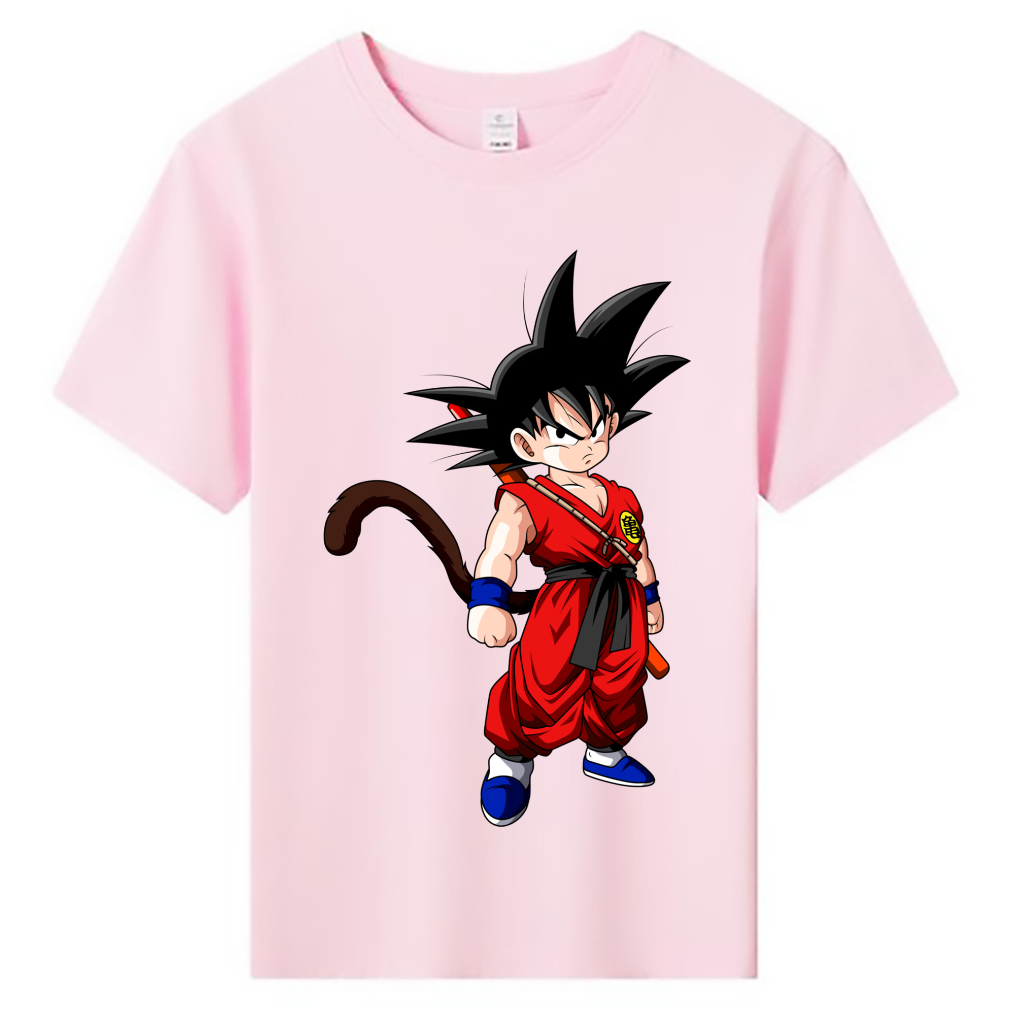 （画像用） ドラゴンボール 孫悟空（そん ごくう）Son Goku カカロット DRAGON BALL Kakarotto 綿100％キッズTシャツ（フロントプリント）