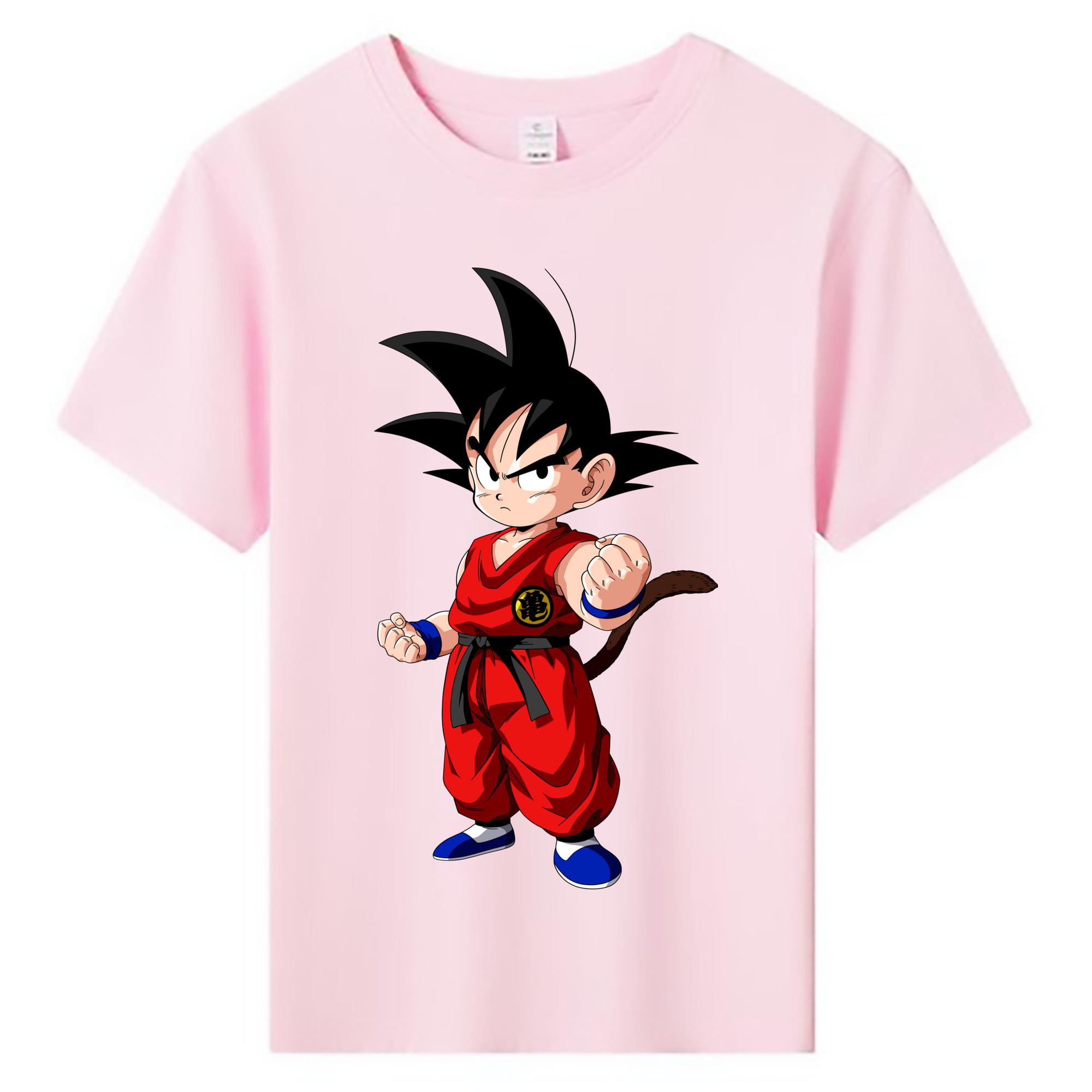 （画像用） ドラゴンボール 孫悟空（そん ごくう）Son Goku カカロット DRAGON BALL Kakarotto 綿100％キッズTシャツ（フロントプリント）
