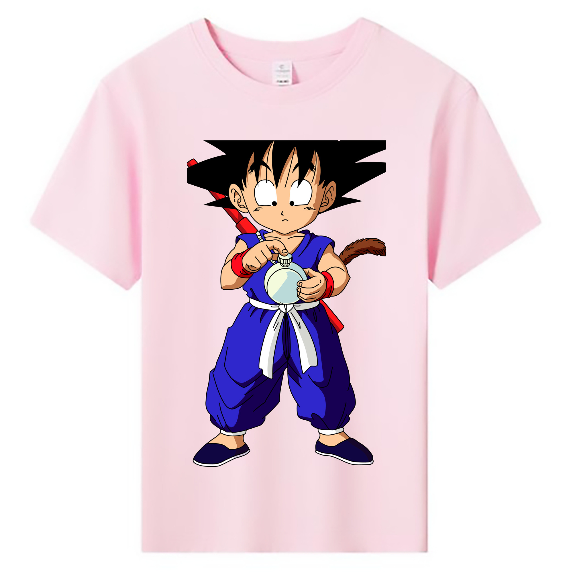 （画像用） ドラゴンボール 孫悟空（そん ごくう）Son Goku カカロット DRAGON BALL Kakarotto 綿100％キッズTシャツ（フロントプリント）