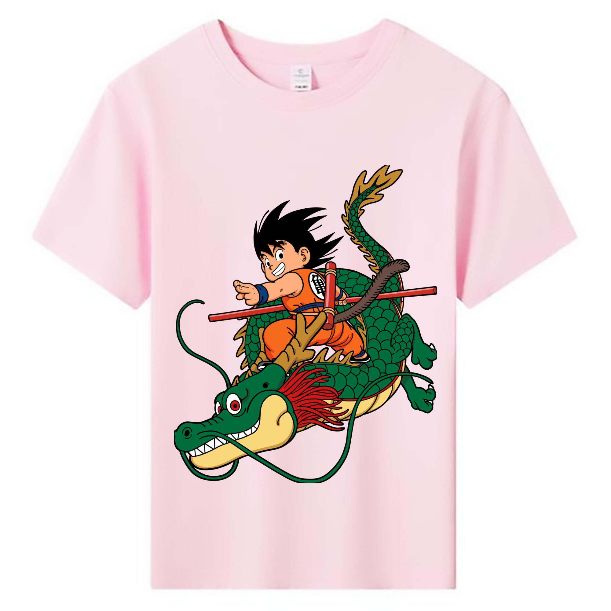 （画像用） ドラゴンボール 孫悟空（そん ごくう）Son Goku カカロット DRAGON BALL Kakarotto 綿100％キッズTシャツ（フロントプリント）