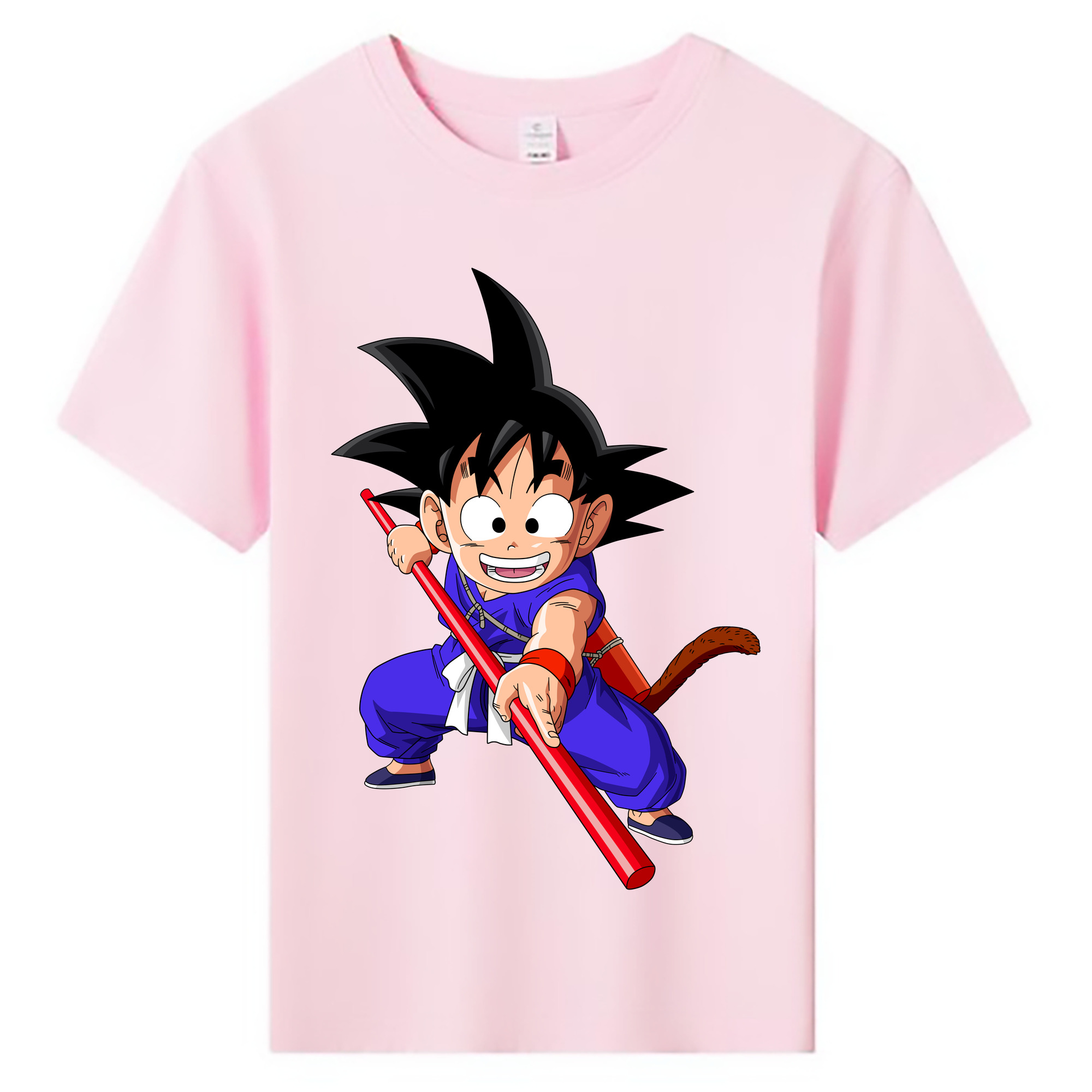（画像用） ドラゴンボール 孫悟空（そん ごくう）Son Goku カカロット DRAGON BALL Kakarotto 綿100％キッズTシャツ（フロントプリント）