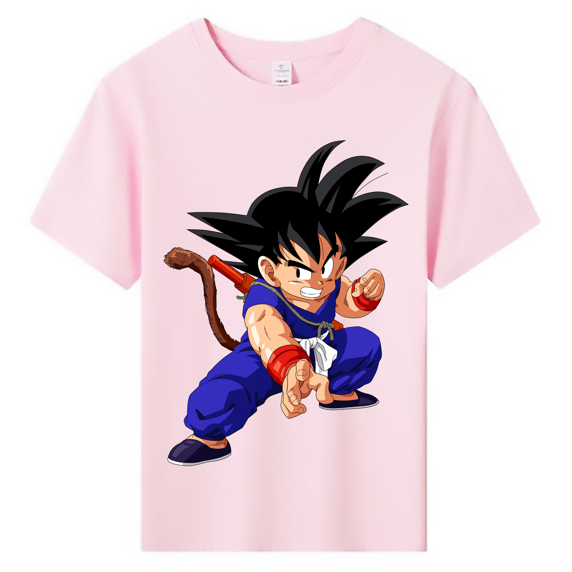 （画像用） ドラゴンボール 孫悟空（そん ごくう）Son Goku カカロット DRAGON BALL Kakarotto 綿100％キッズTシャツ（フロントプリント）