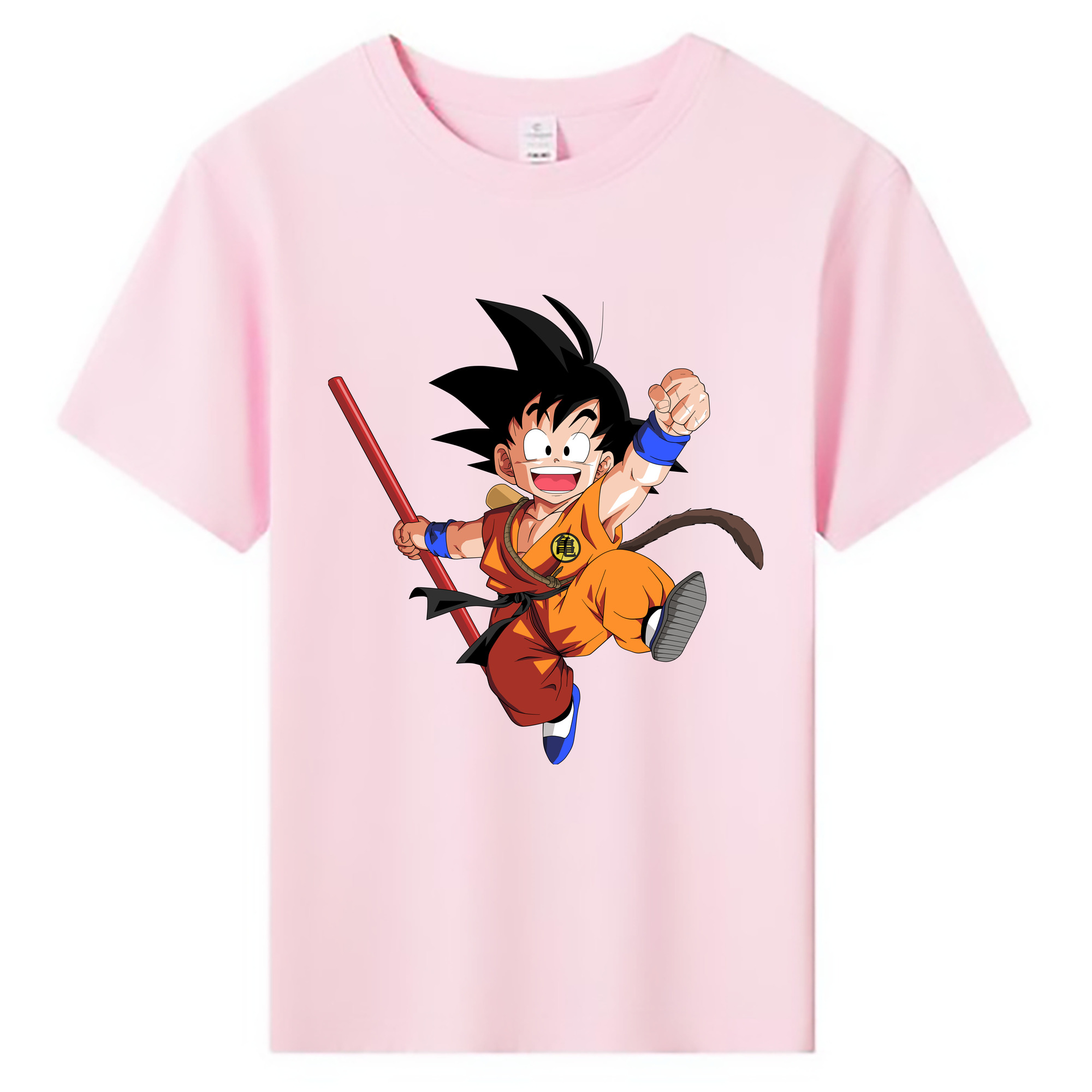 （画像用） ドラゴンボール 孫悟空（そん ごくう）Son Goku カカロット DRAGON BALL Kakarotto 綿100％キッズTシャツ（フロントプリント）
