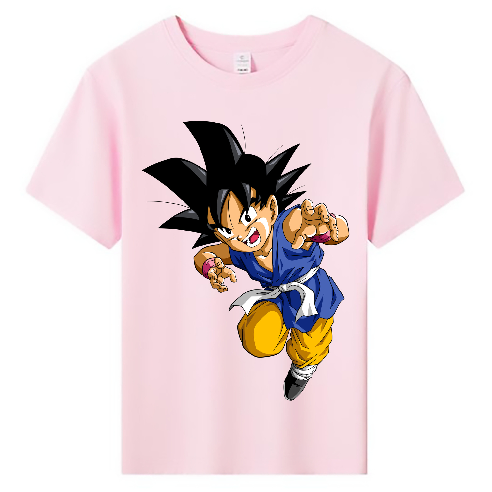 （画像用） ドラゴンボール 孫悟空（そん ごくう）Son Goku カカロット DRAGON BALL Kakarotto 綿100％キッズTシャツ（フロントプリント）