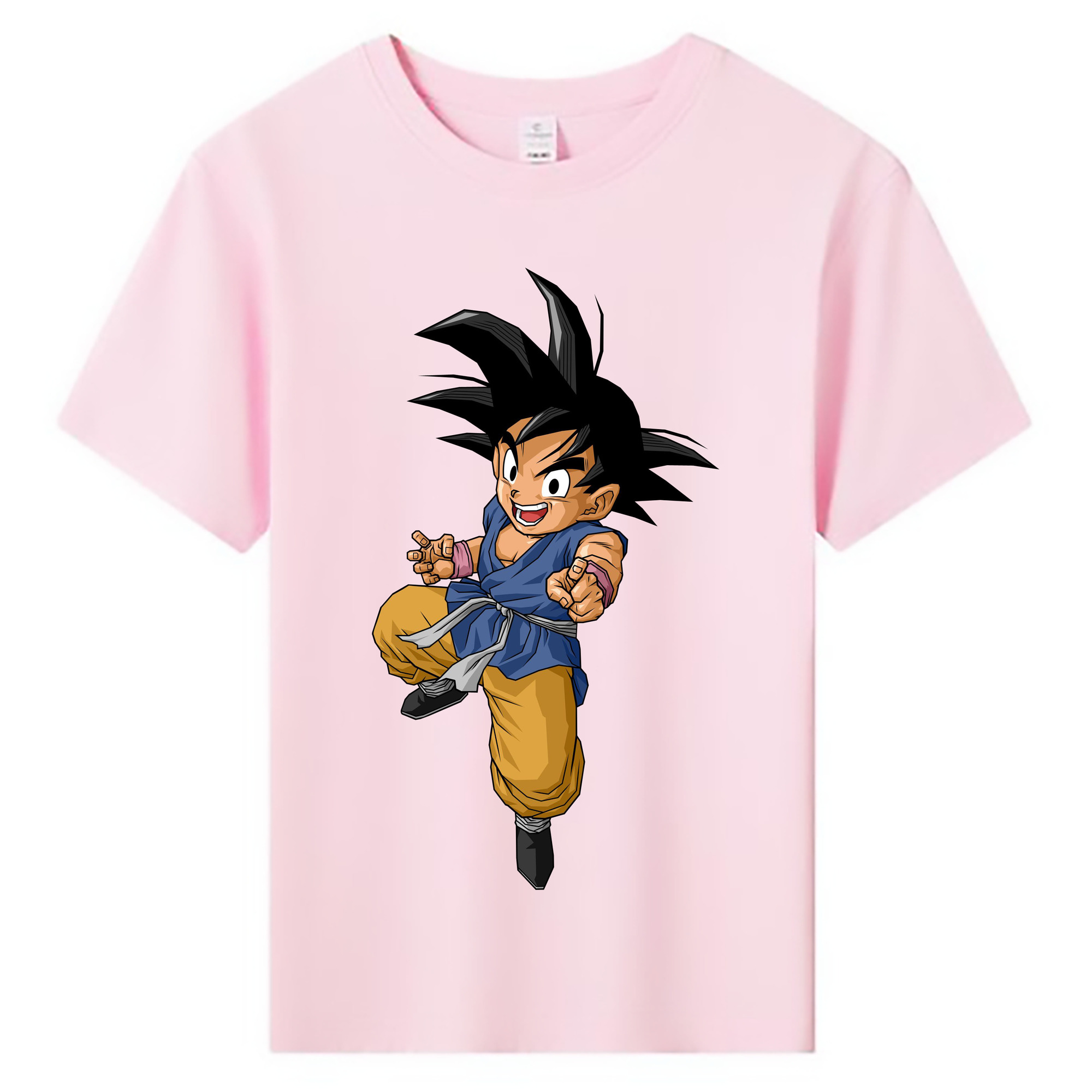 （画像用） ドラゴンボール 孫悟空（そん ごくう）Son Goku カカロット DRAGON BALL Kakarotto 綿100％キッズTシャツ（フロントプリント）