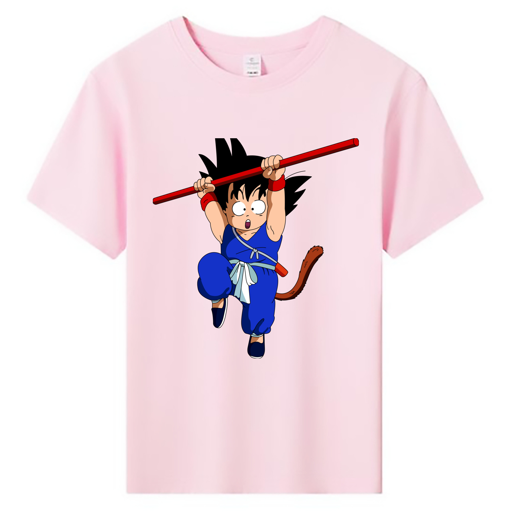 （画像用） ドラゴンボール 孫悟空（そん ごくう）Son Goku カカロット DRAGON BALL Kakarotto 綿100％キッズTシャツ（フロントプリント）
