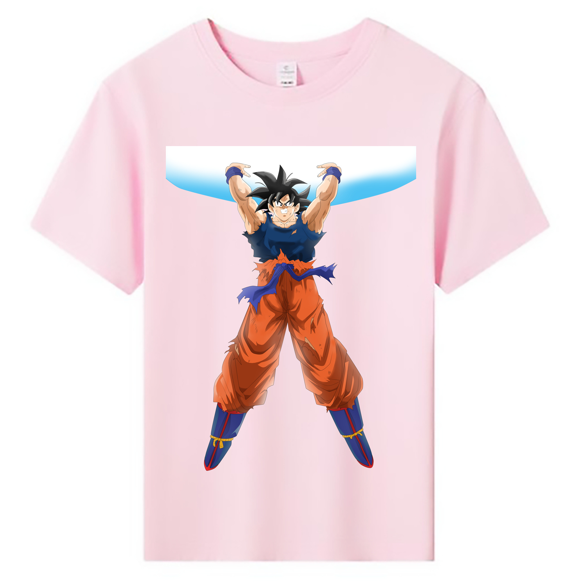 （画像用） ドラゴンボール 孫悟空（そん ごくう）Son Goku カカロット DRAGON BALL Kakarotto 綿100％キッズTシャツ（フロントプリント）