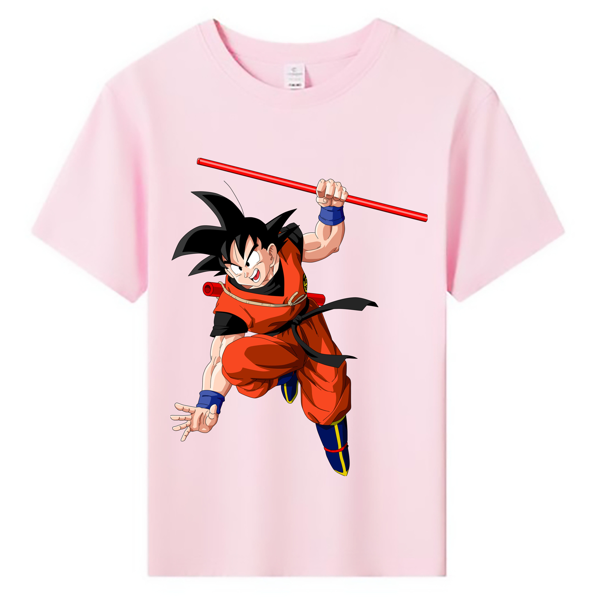 （画像用） ドラゴンボール 孫悟空（そん ごくう）Son Goku カカロット DRAGON BALL Kakarotto 綿100％キッズTシャツ（フロントプリント）