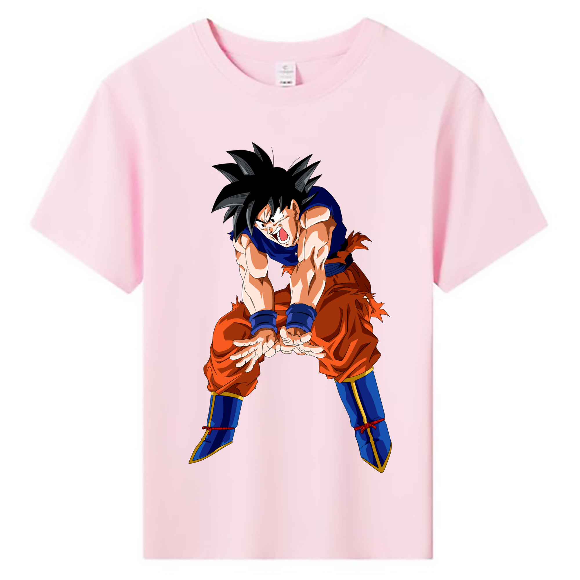 （画像用） ドラゴンボール 孫悟空（そん ごくう）Son Goku カカロット DRAGON BALL Kakarotto 綿100％キッズTシャツ（フロントプリント）