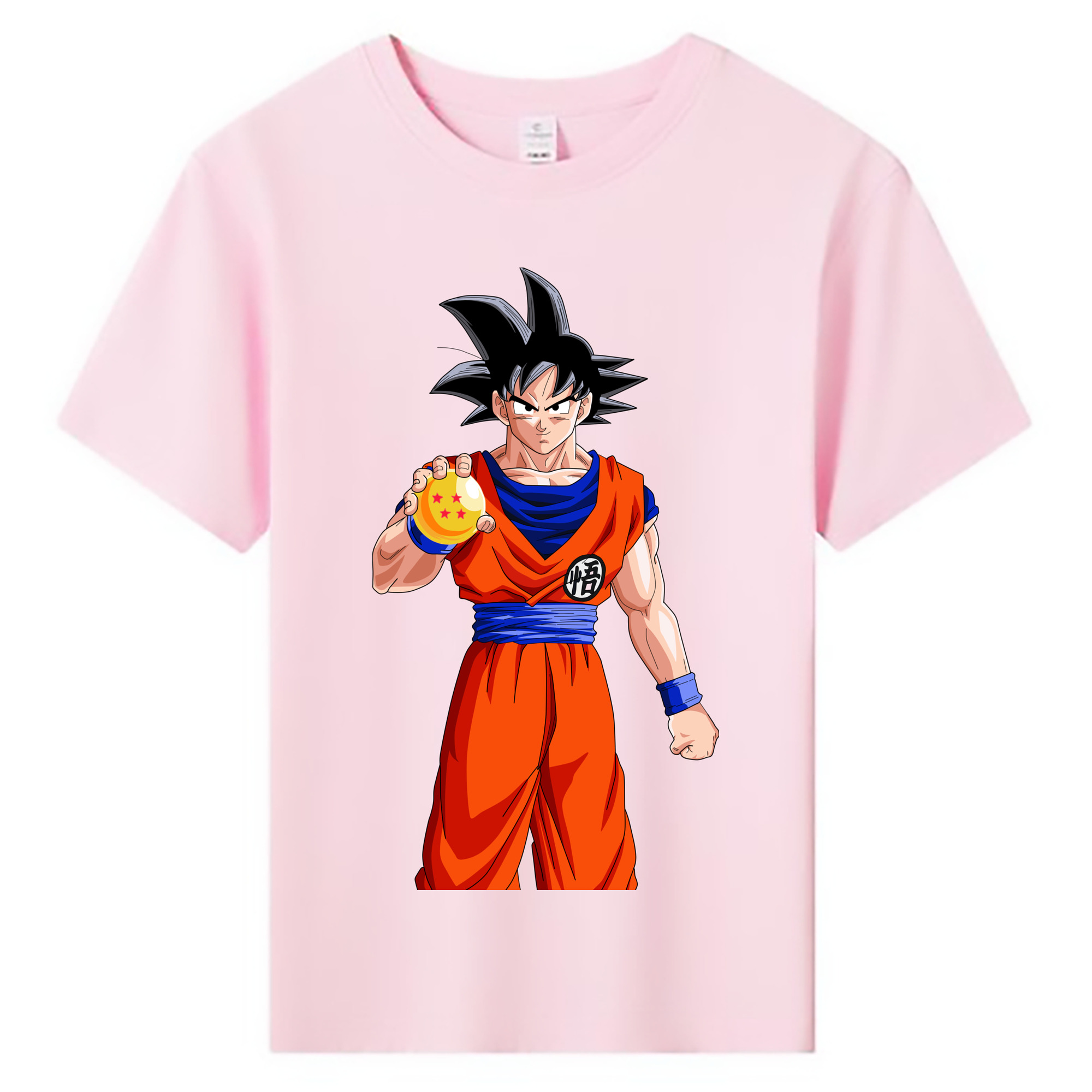 （画像用） ドラゴンボール 孫悟空（そん ごくう）Son Goku カカロット DRAGON BALL Kakarotto 綿100％キッズTシャツ（フロントプリント）