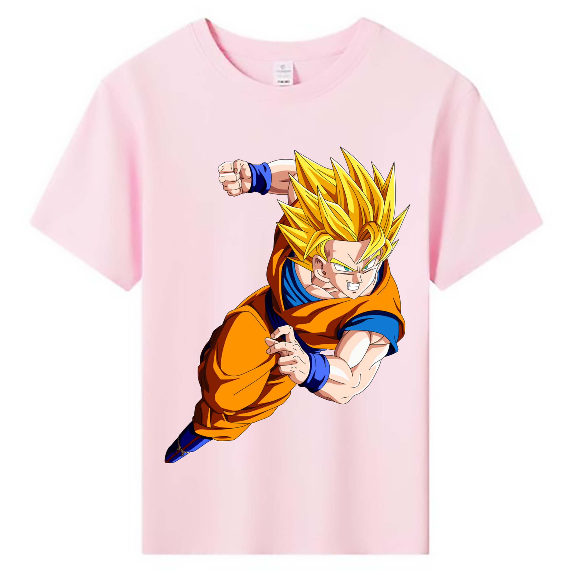 （画像用） ドラゴンボール 孫悟空（そん ごくう）Son Goku カカロット DRAGON BALL Kakarotto 綿100％キッズTシャツ（フロントプリント）