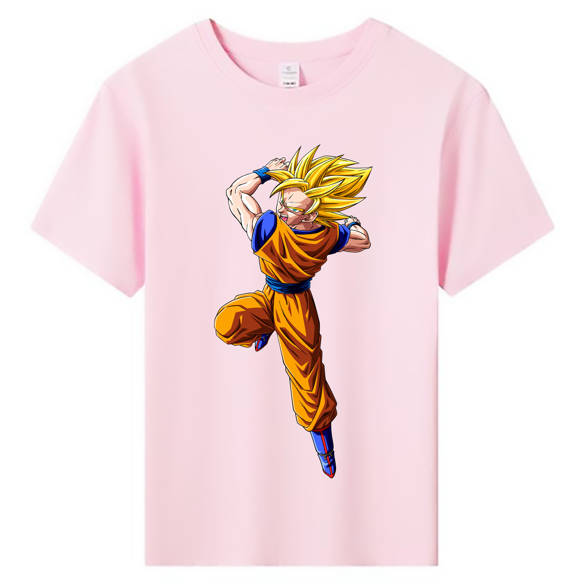 （画像用） ドラゴンボール 孫悟空（そん ごくう）Son Goku カカロット DRAGON BALL Kakarotto 綿100％キッズTシャツ（フロントプリント）