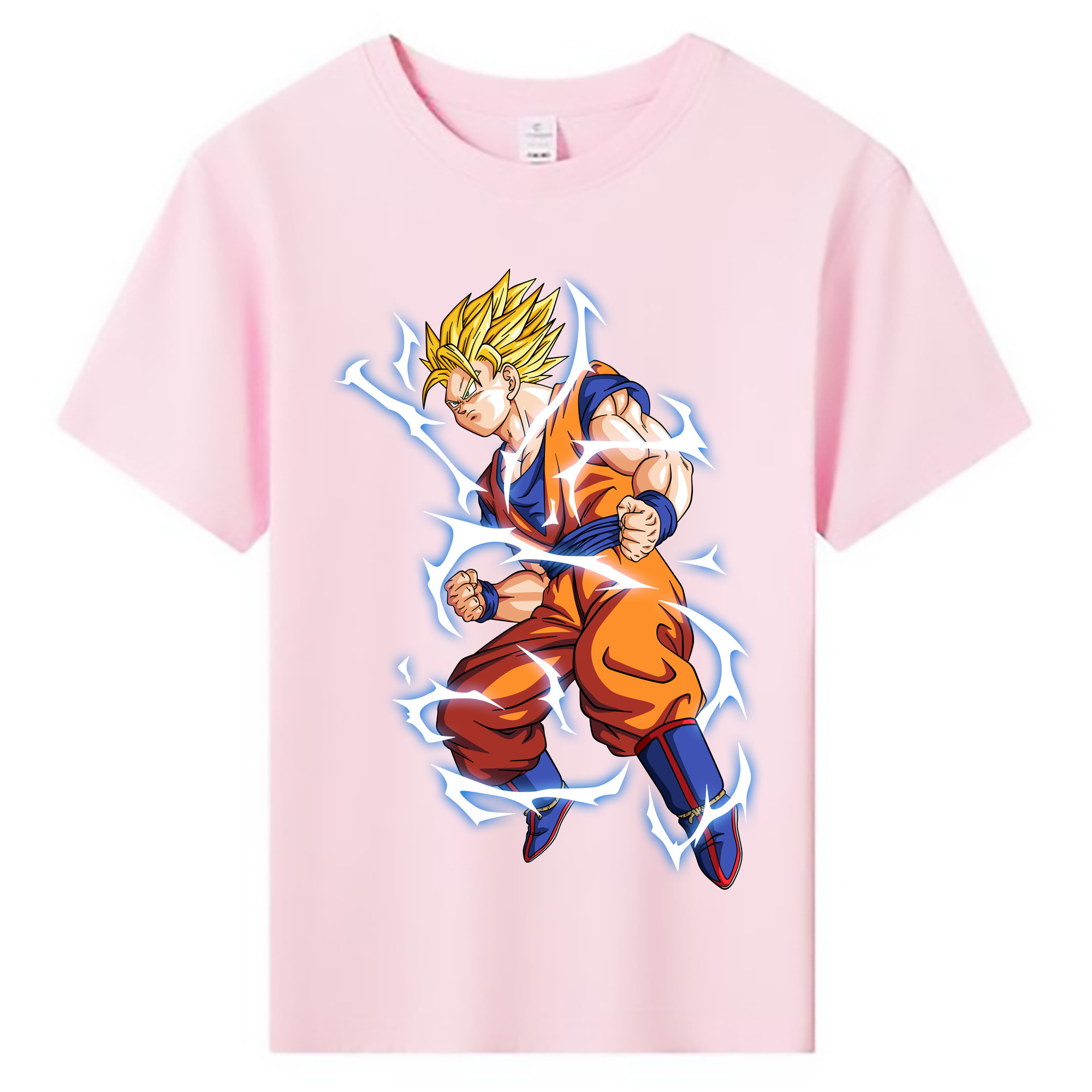 （画像用） ドラゴンボール 孫悟空（そん ごくう）Son Goku カカロット DRAGON BALL Kakarotto 綿100％キッズTシャツ（フロントプリント）