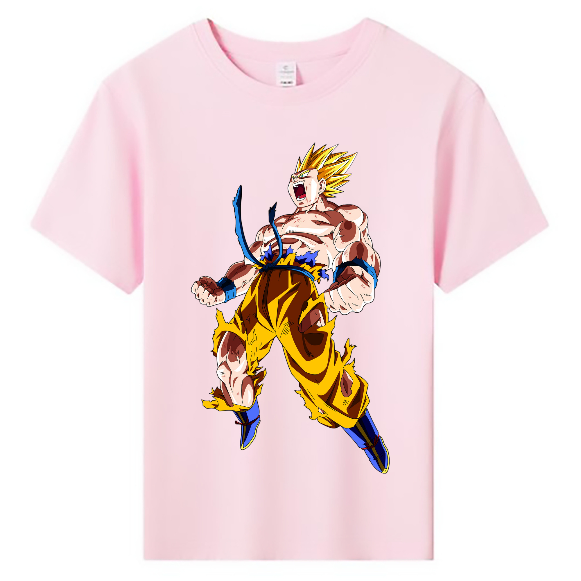 （画像用） ドラゴンボール 孫悟空（そん ごくう）Son Goku カカロット DRAGON BALL Kakarotto 綿100％キッズTシャツ（フロントプリント）