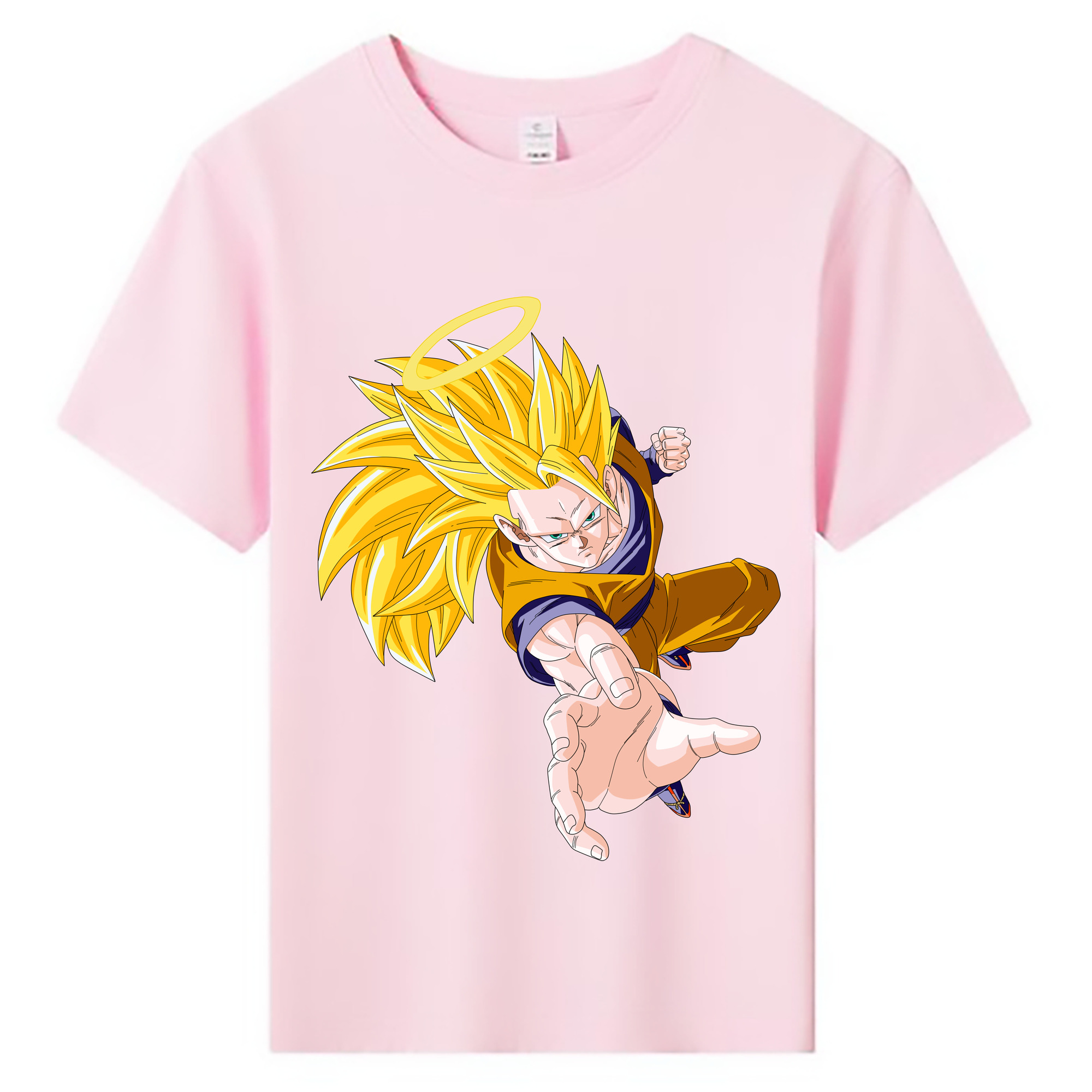 （画像用） ドラゴンボール 孫悟空（そん ごくう）Son Goku カカロット DRAGON BALL Kakarotto 綿100％キッズTシャツ（フロントプリント）