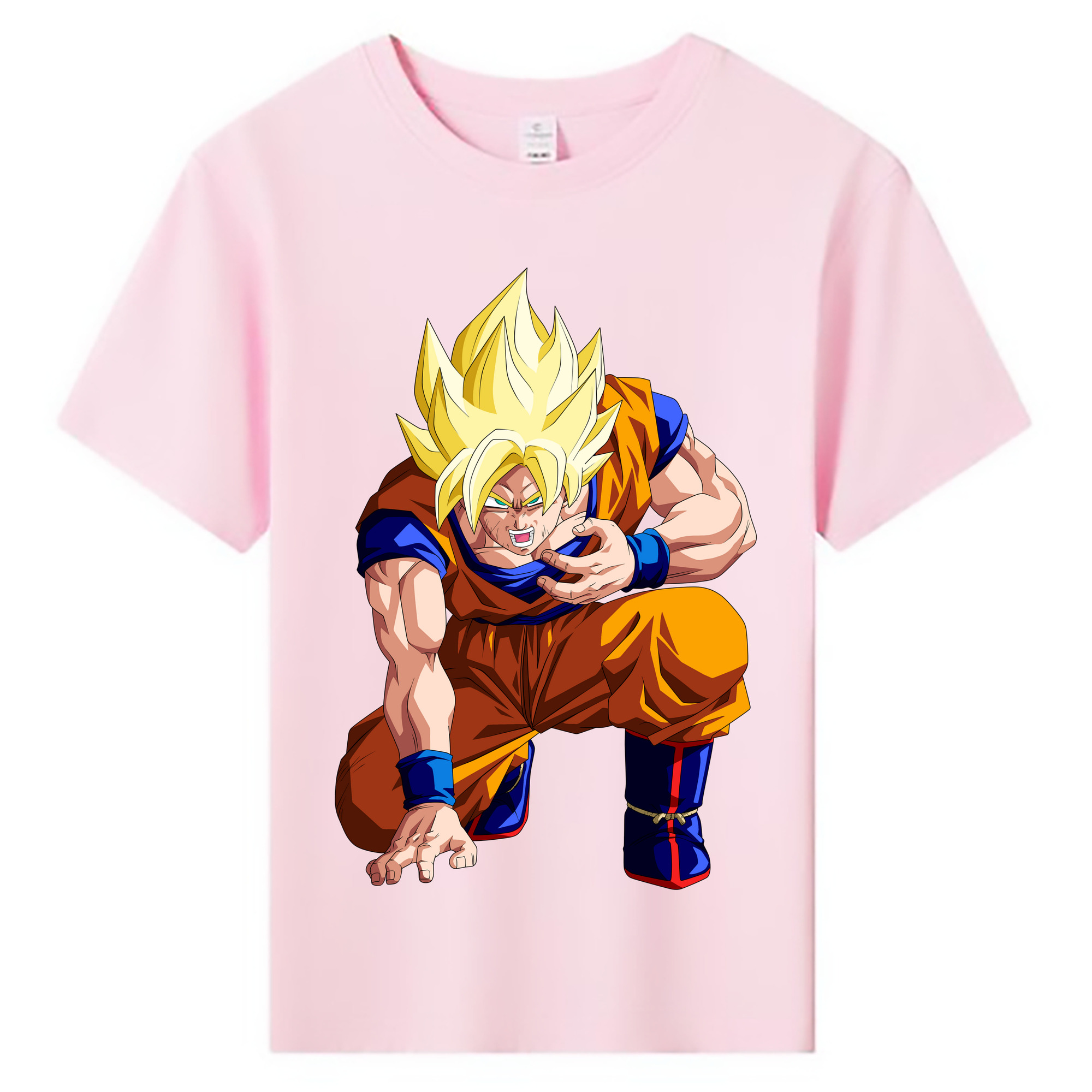（画像用） ドラゴンボール 孫悟空（そん ごくう）Son Goku カカロット DRAGON BALL Kakarotto 綿100％キッズTシャツ（フロントプリント）