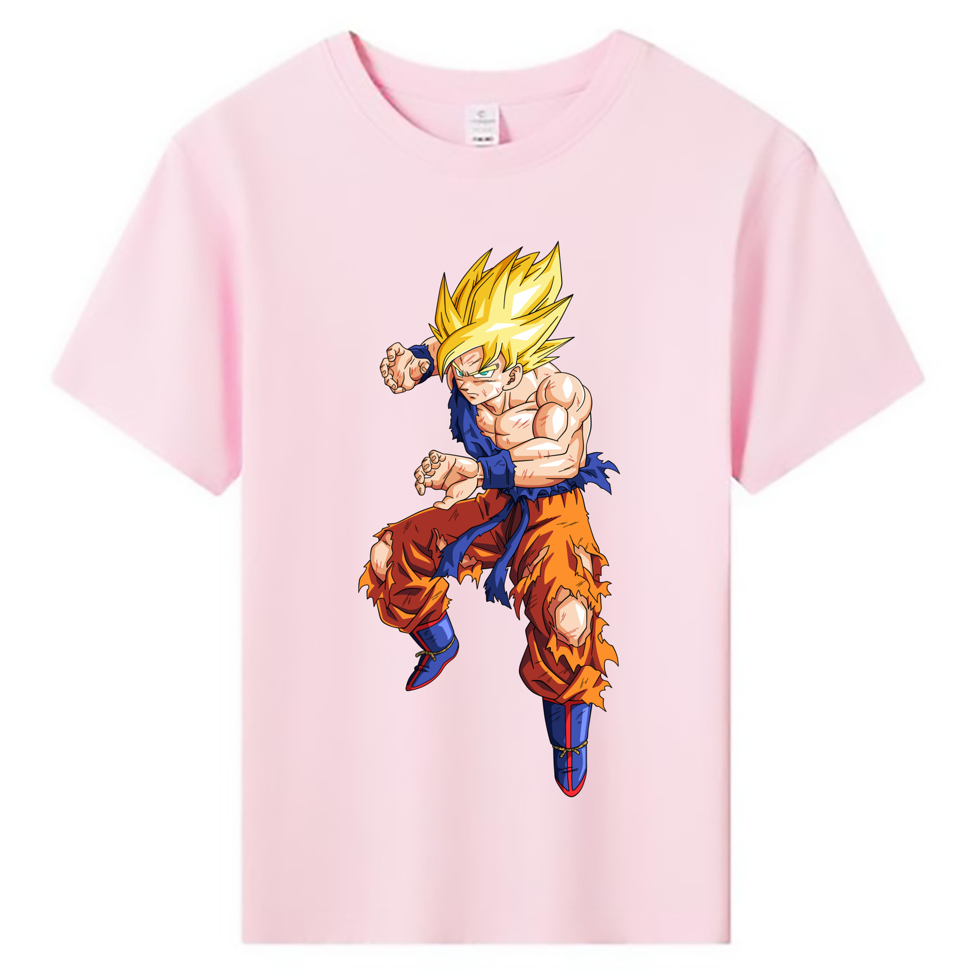 （画像用） ドラゴンボール 孫悟空（そん ごくう）Son Goku カカロット DRAGON BALL Kakarotto 綿100％キッズTシャツ（フロントプリント）