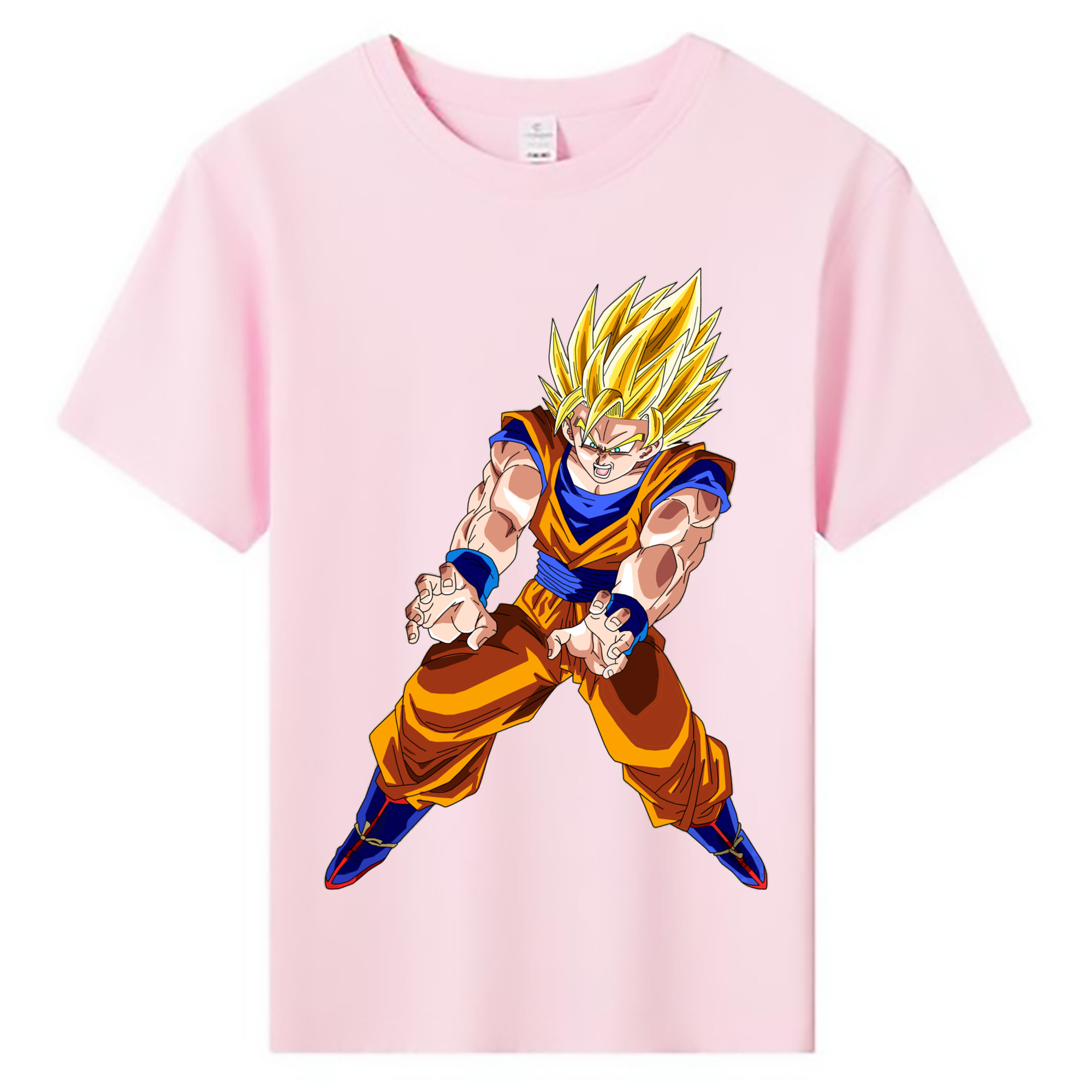（画像用） ドラゴンボール 孫悟空（そん ごくう）Son Goku カカロット DRAGON BALL Kakarotto 綿100％キッズTシャツ（フロントプリント）