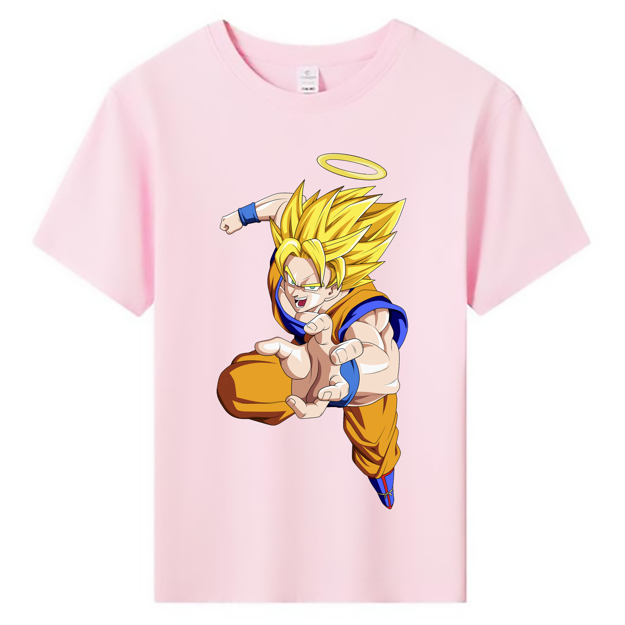 （画像用） ドラゴンボール 孫悟空（そん ごくう）Son Goku カカロット DRAGON BALL Kakarotto 綿100％キッズTシャツ（フロントプリント）