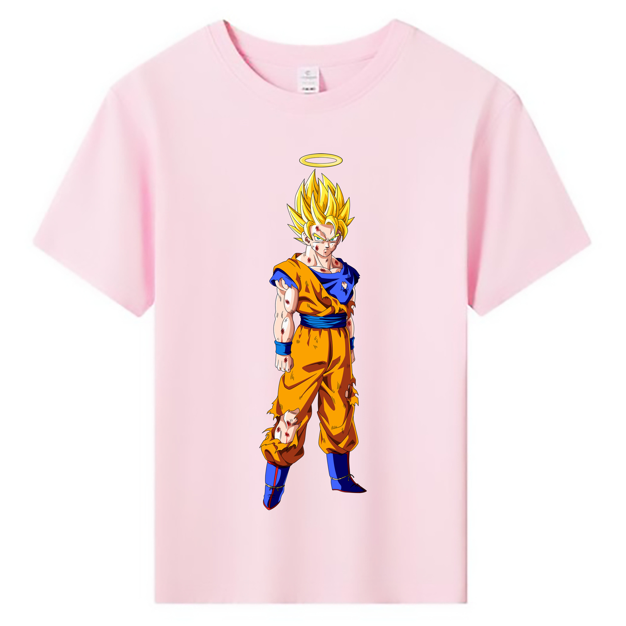 （画像用） ドラゴンボール 孫悟空（そん ごくう）Son Goku カカロット DRAGON BALL Kakarotto 綿100％キッズTシャツ（フロントプリント）