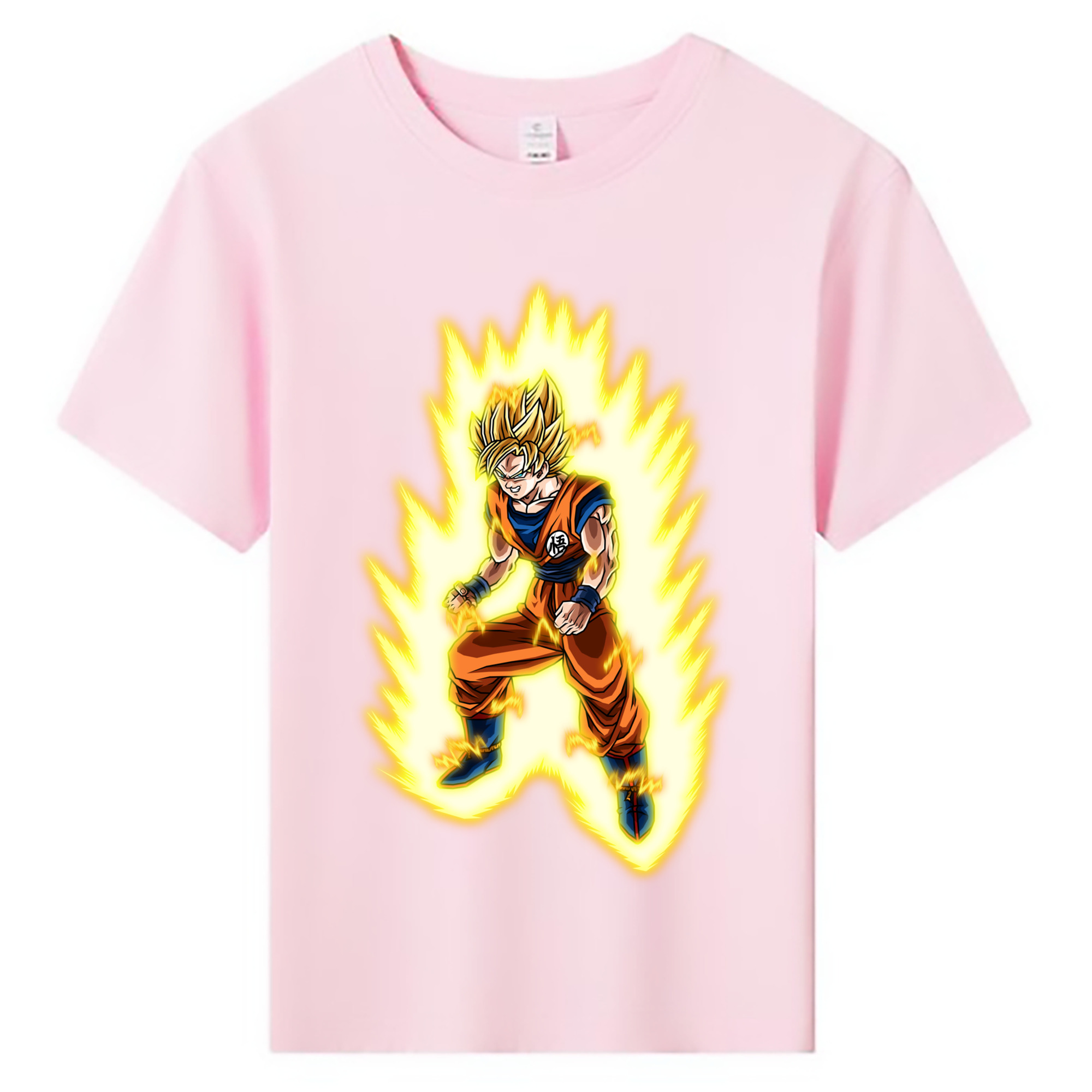 （画像用） ドラゴンボール 孫悟空（そん ごくう）Son Goku カカロット DRAGON BALL Kakarotto 綿100％キッズTシャツ（フロントプリント）