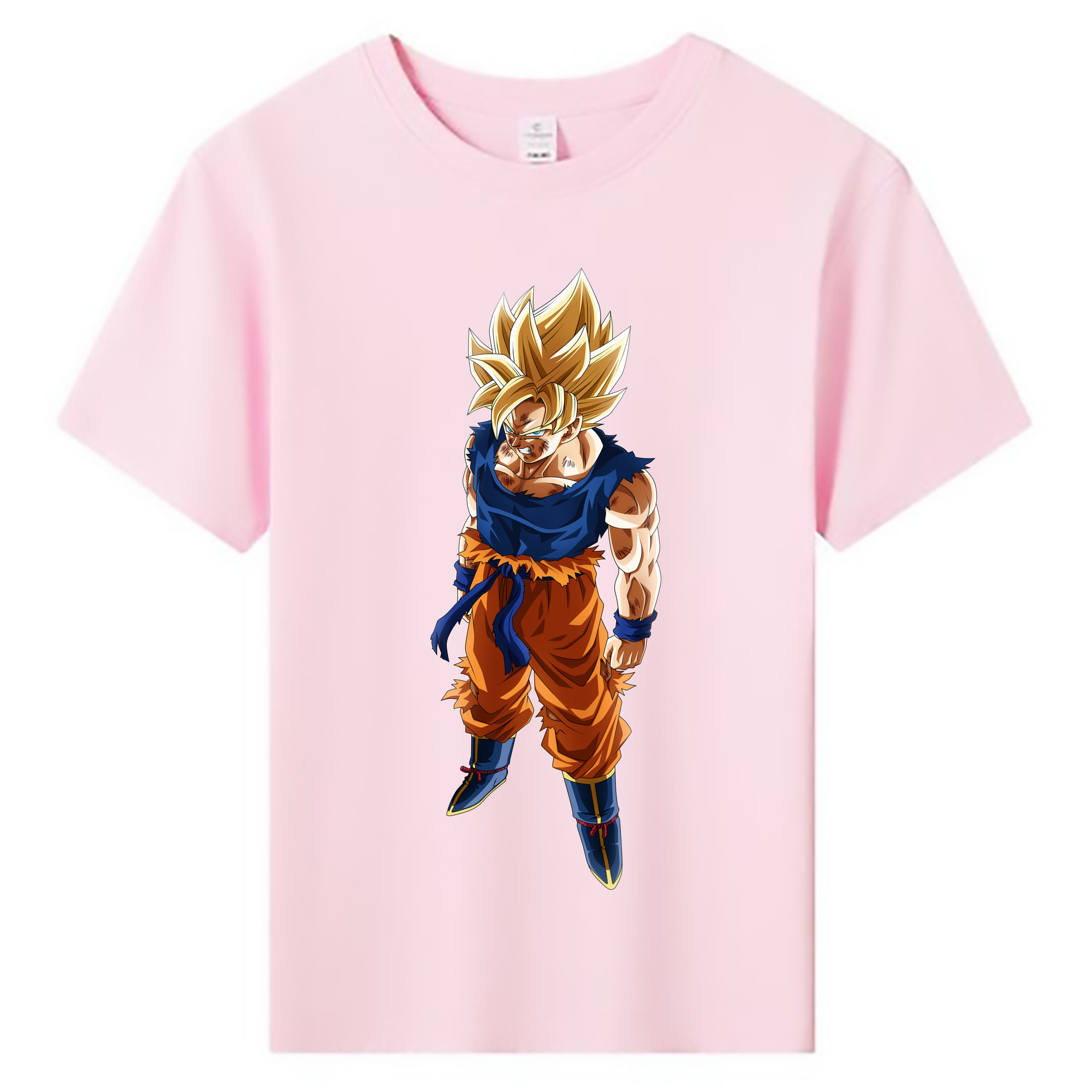 （画像用） ドラゴンボール 孫悟空（そん ごくう）Son Goku カカロット DRAGON BALL Kakarotto 綿100％キッズTシャツ（フロントプリント）