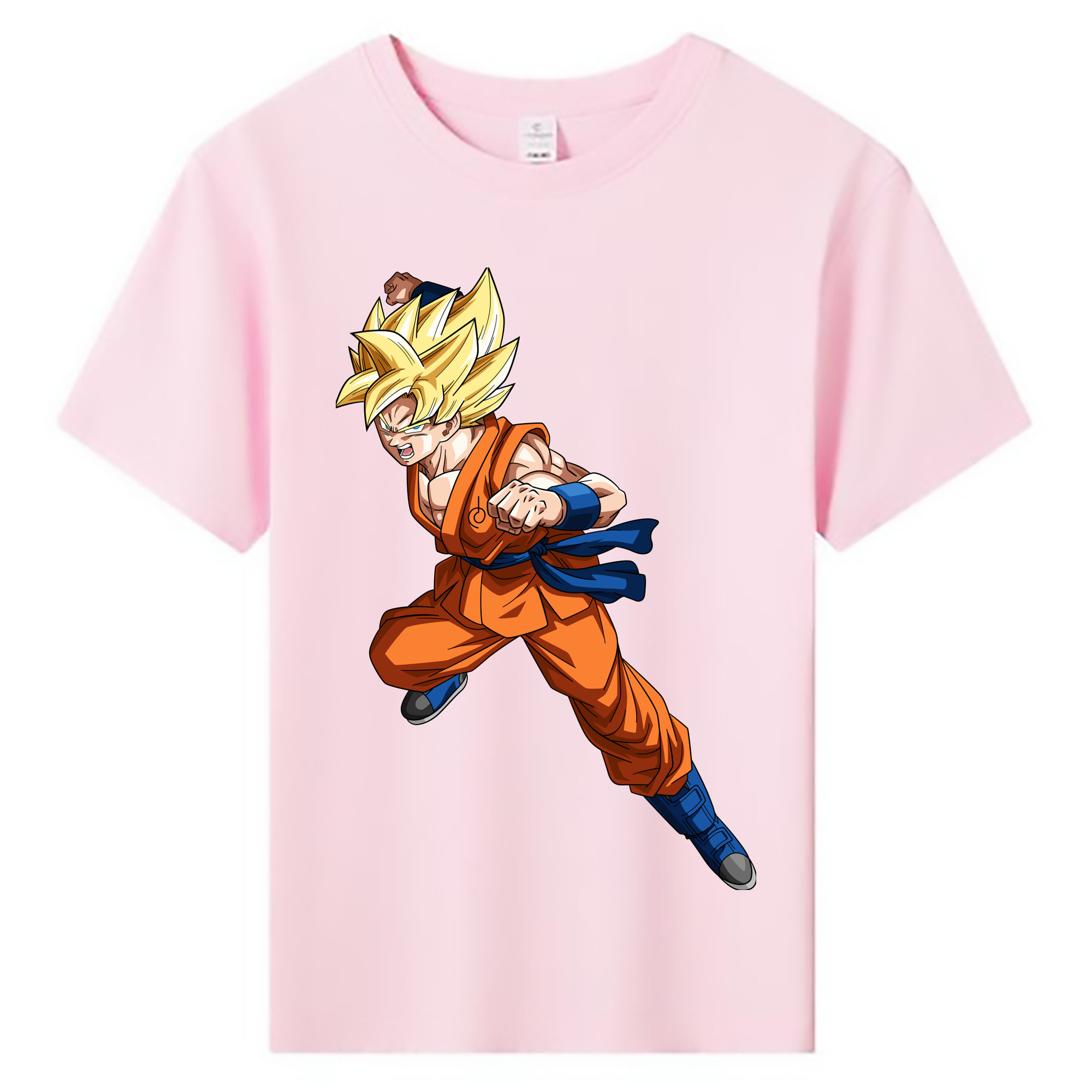 （画像用） ドラゴンボール 孫悟空（そん ごくう）Son Goku カカロット DRAGON BALL Kakarotto 綿100％キッズTシャツ（フロントプリント）