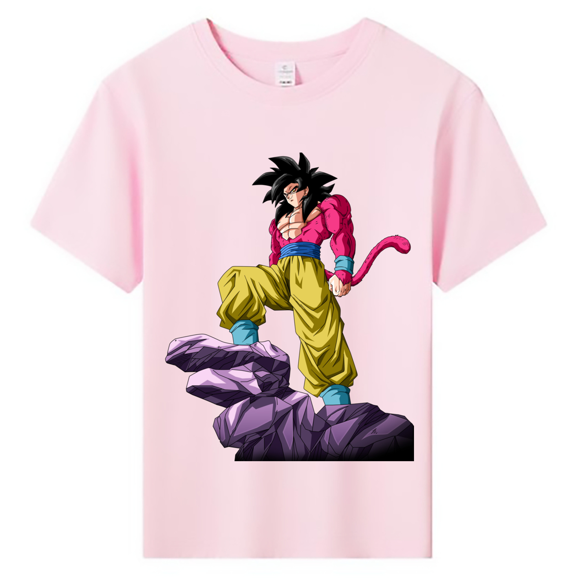（画像用） ドラゴンボール 孫悟空（そん ごくう）Son Goku カカロット DRAGON BALL Kakarotto 綿100％キッズTシャツ（フロントプリント）