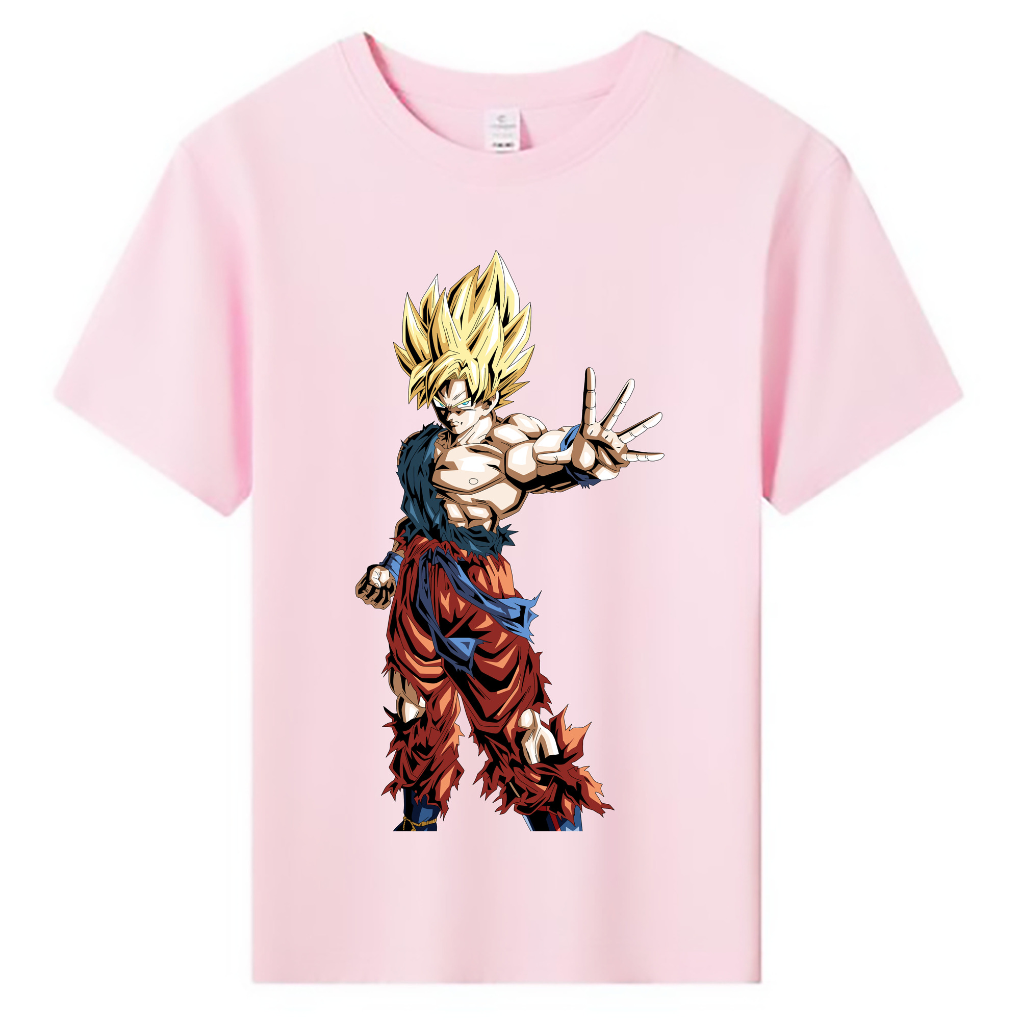 （画像用） ドラゴンボール 孫悟空（そん ごくう）Son Goku カカロット DRAGON BALL Kakarotto 綿100％キッズTシャツ（フロントプリント）