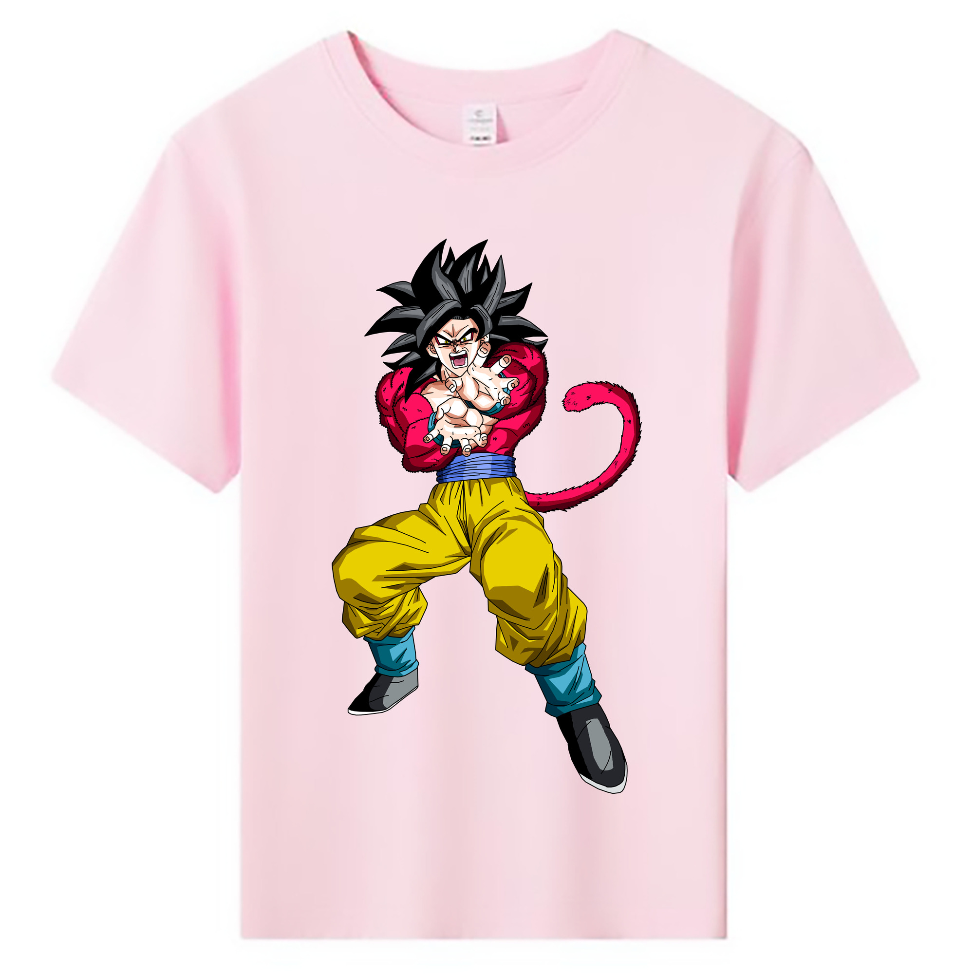 （画像用） ドラゴンボール 孫悟空（そん ごくう）Son Goku カカロット DRAGON BALL Kakarotto 綿100％キッズTシャツ（フロントプリント）