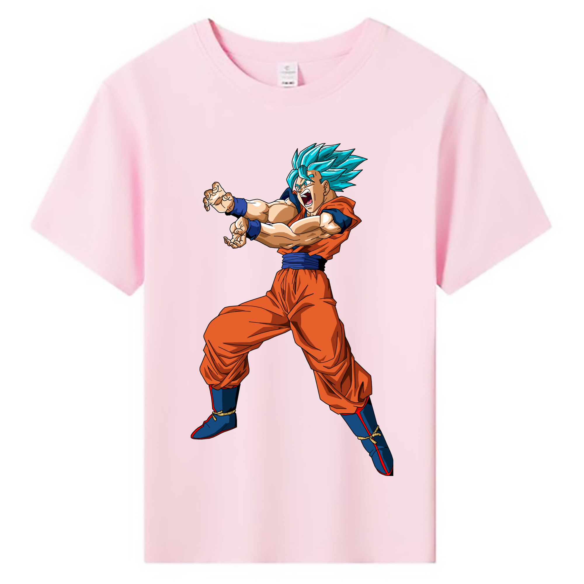 （画像用） ドラゴンボール 孫悟空（そん ごくう）Son Goku カカロット DRAGON BALL Kakarotto 綿100％キッズTシャツ（フロントプリント）