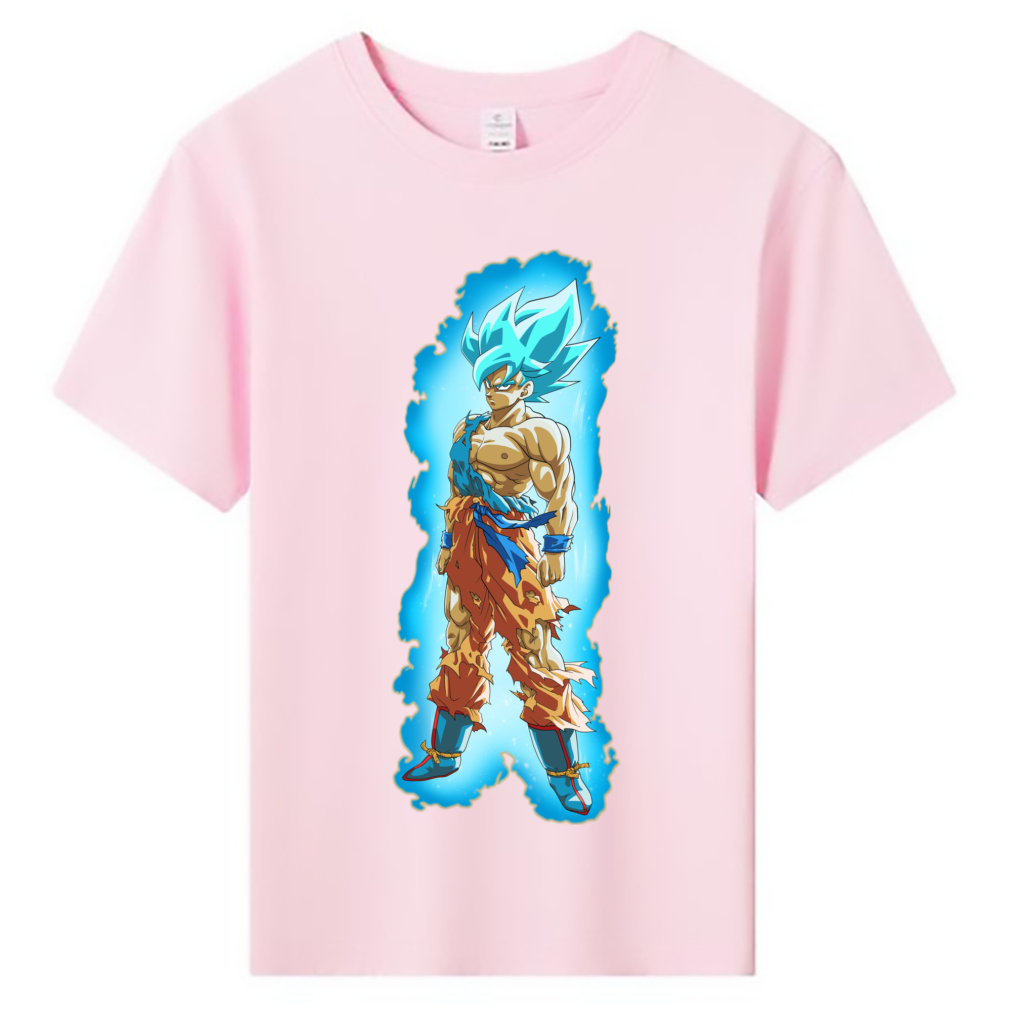 （画像用） ドラゴンボール 孫悟空（そん ごくう）Son Goku カカロット DRAGON BALL Kakarotto 綿100％キッズTシャツ（フロントプリント）