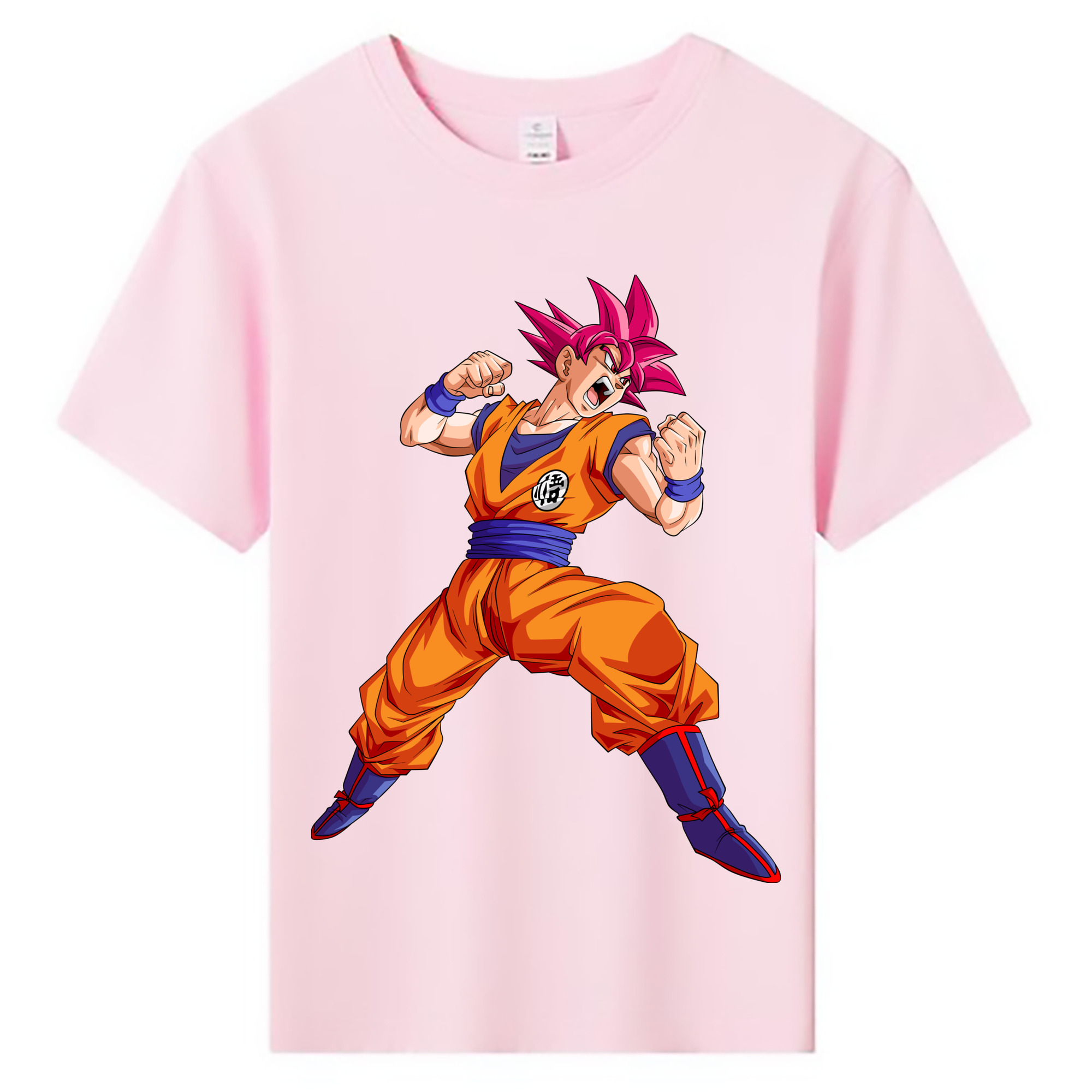 （画像用） ドラゴンボール 孫悟空（そん ごくう）Son Goku カカロット DRAGON BALL Kakarotto 綿100％キッズTシャツ（フロントプリント）