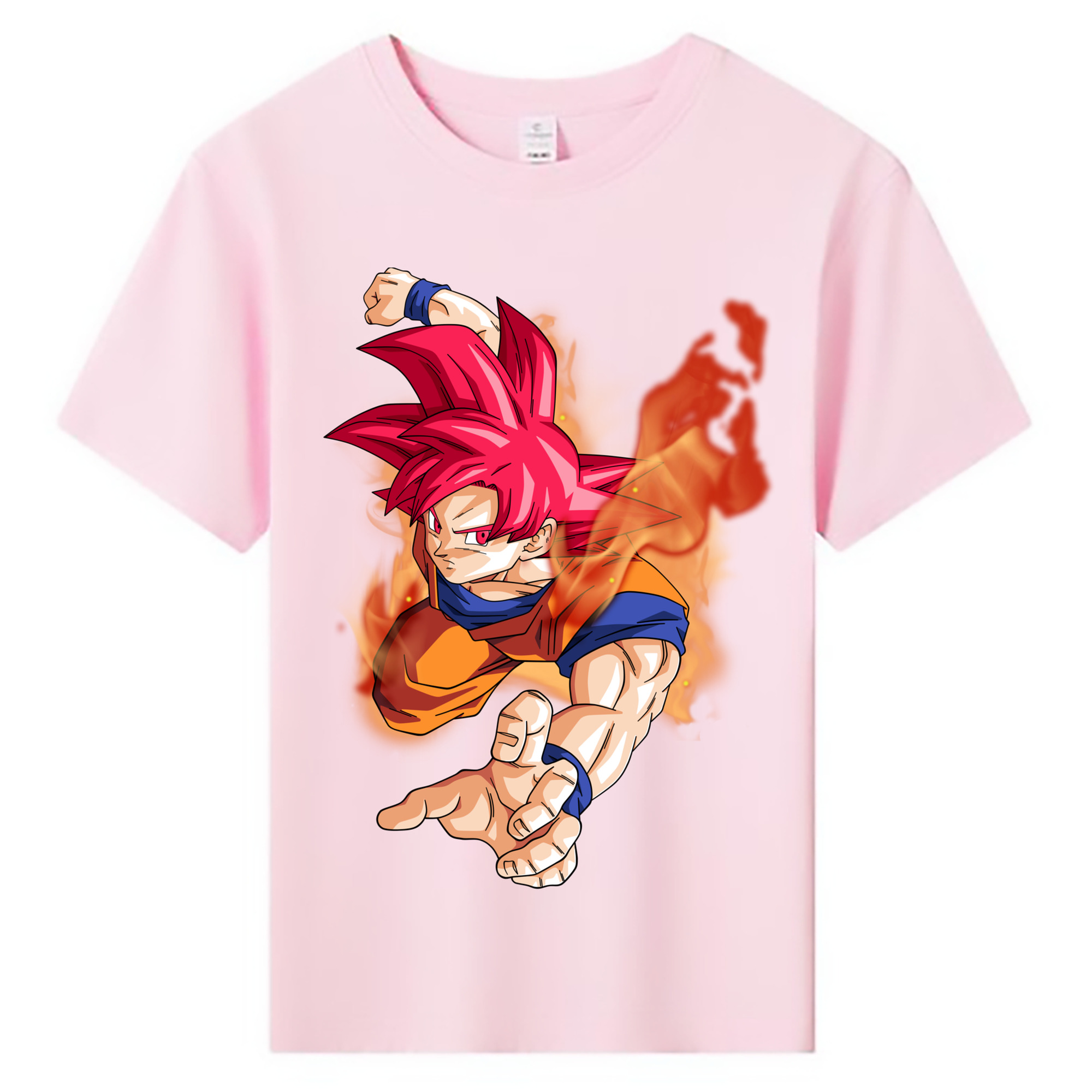 （画像用） ドラゴンボール 孫悟空（そん ごくう）Son Goku カカロット DRAGON BALL Kakarotto 綿100％キッズTシャツ（フロントプリント）