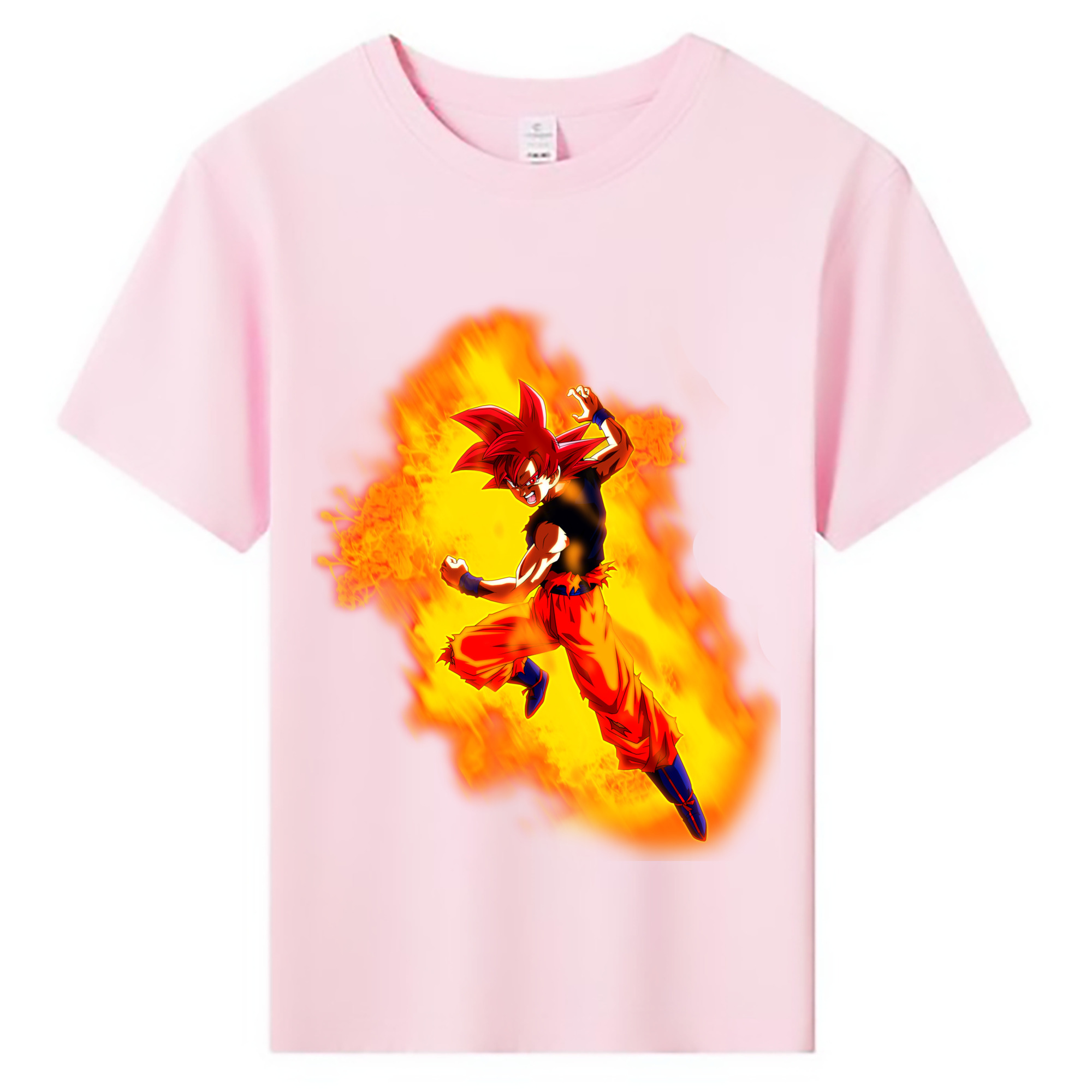 （画像用） ドラゴンボール 孫悟空（そん ごくう）Son Goku カカロット DRAGON BALL Kakarotto 綿100％キッズTシャツ（フロントプリント）