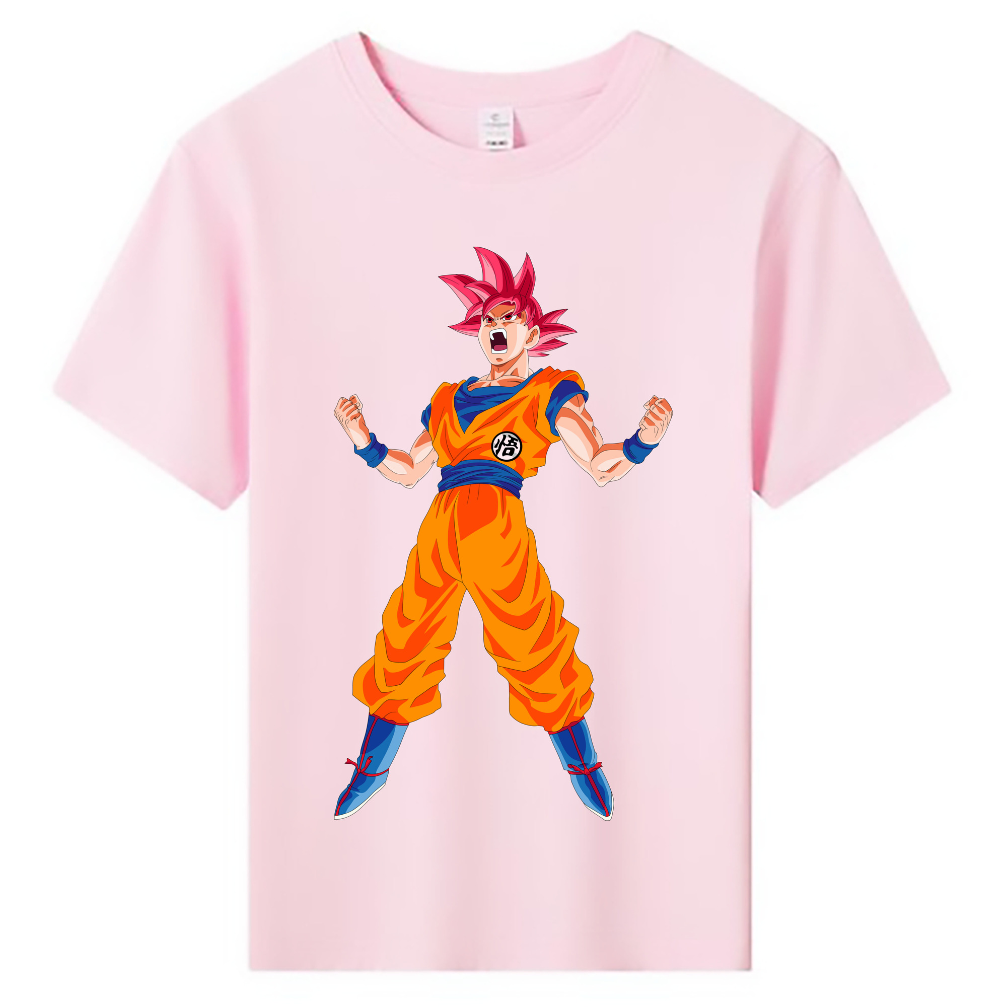（画像用） ドラゴンボール 孫悟空（そん ごくう）Son Goku カカロット DRAGON BALL Kakarotto 綿100％キッズTシャツ（フロントプリント）