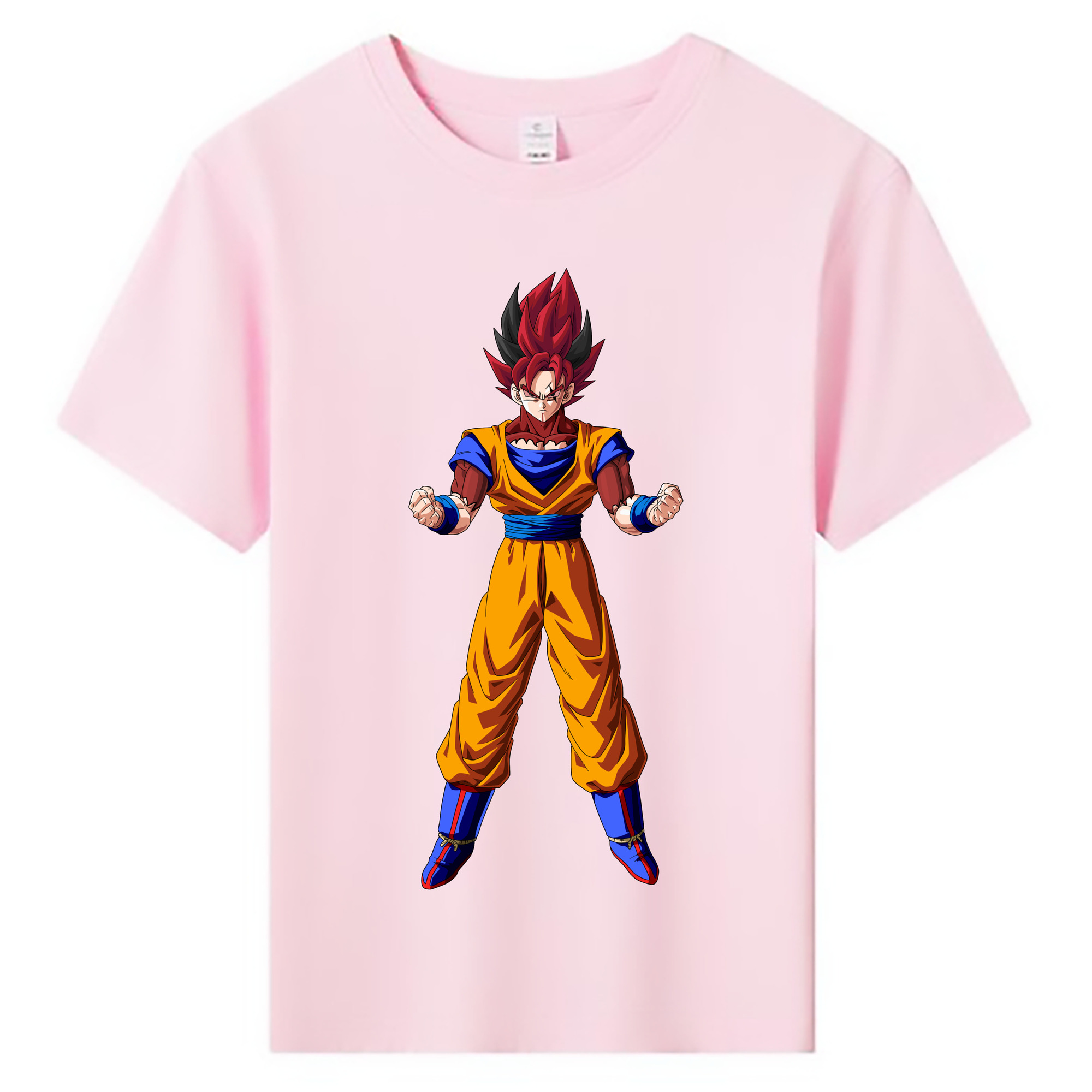 （画像用） ドラゴンボール 孫悟空（そん ごくう）Son Goku カカロット DRAGON BALL Kakarotto 綿100％キッズTシャツ（フロントプリント）