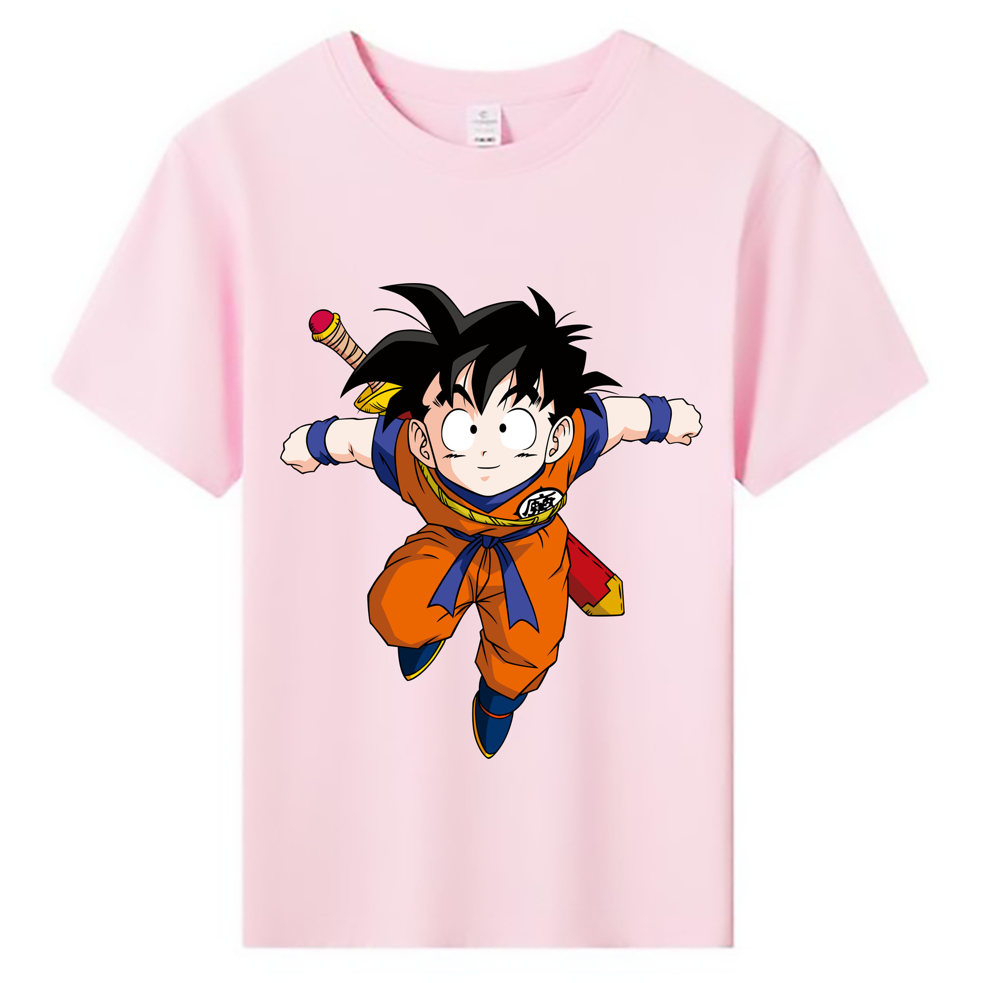 （画像用） ドラゴンボール 孫悟空（そん ごくう）Son Goku カカロット DRAGON BALL Kakarotto 綿100％キッズTシャツ（フロントプリント）