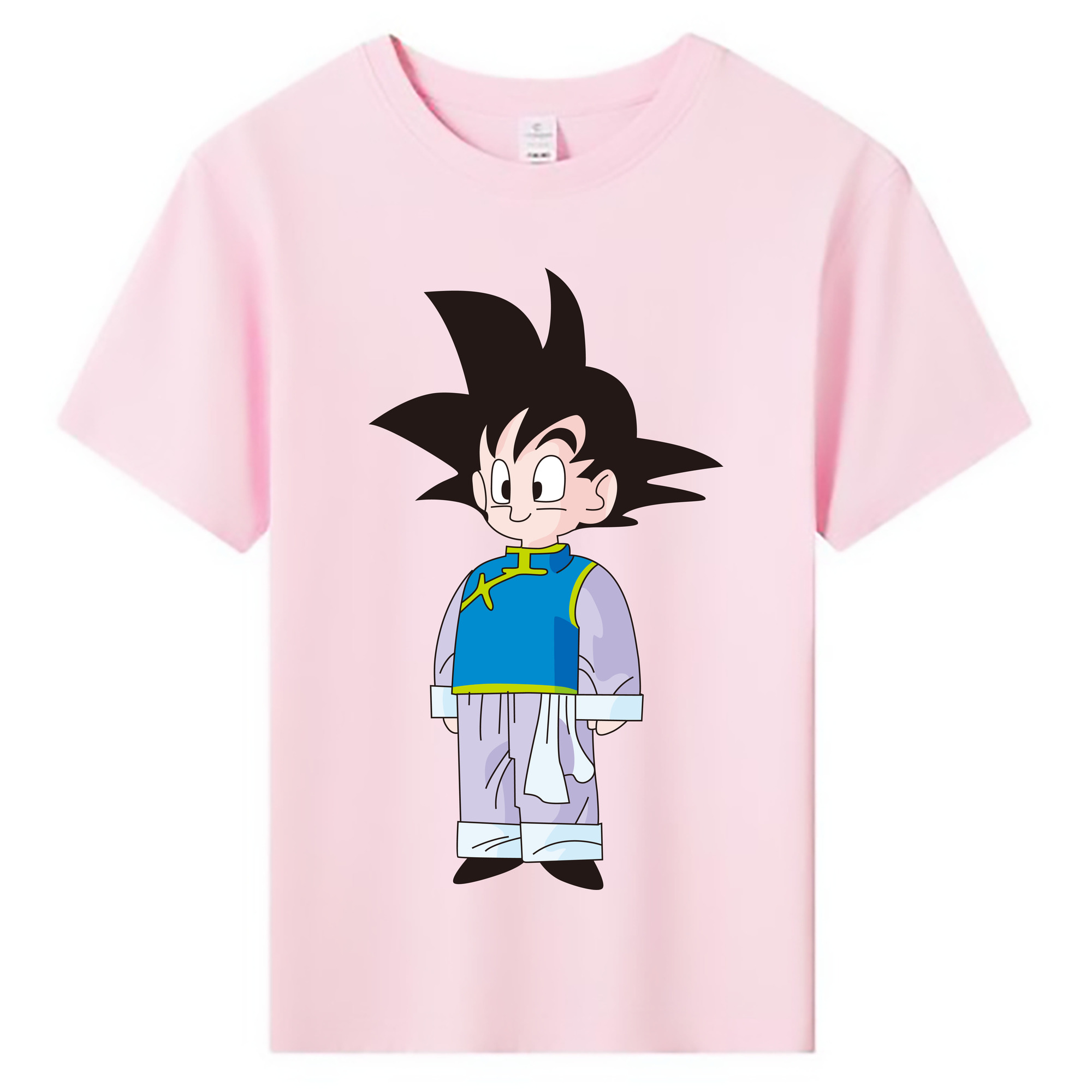 （画像用） ドラゴンボール 孫悟空（そん ごくう）Son Goku カカロット DRAGON BALL Kakarotto 綿100％キッズTシャツ（フロントプリント）