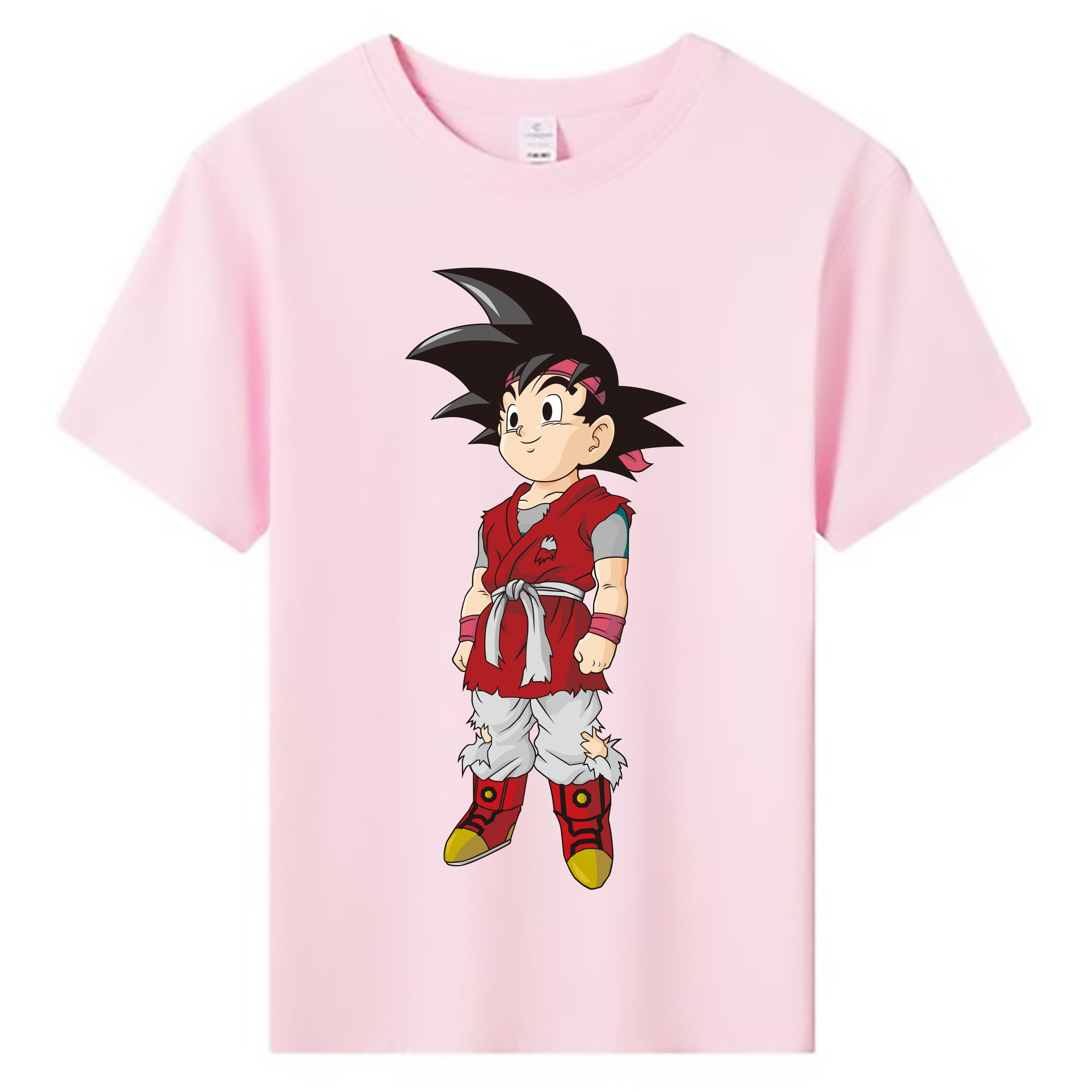 （画像用） ドラゴンボール 孫悟空（そん ごくう）Son Goku カカロット DRAGON BALL Kakarotto 綿100％キッズTシャツ（フロントプリント）