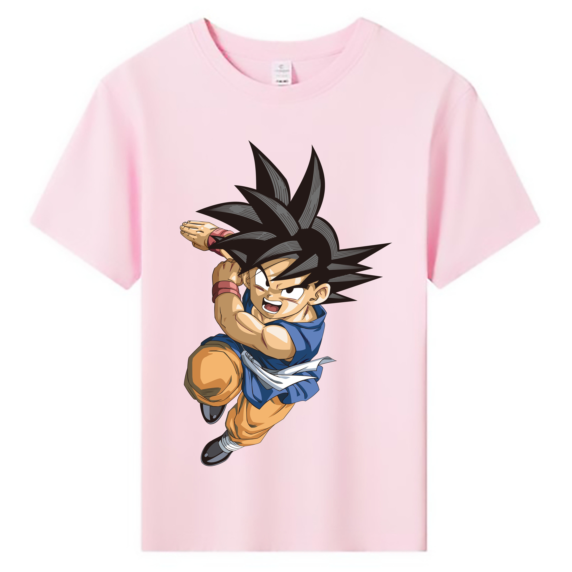 （画像用） ドラゴンボール 孫悟空（そん ごくう）Son Goku カカロット DRAGON BALL Kakarotto 綿100％キッズTシャツ（フロントプリント）