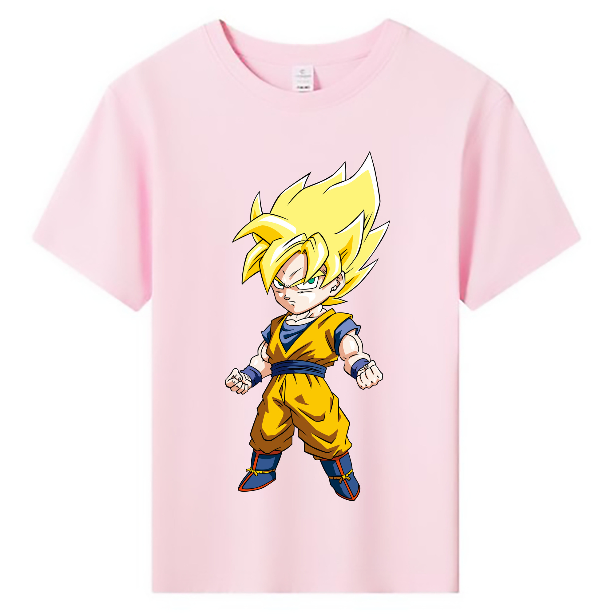 （画像用） ドラゴンボール 孫悟空（そん ごくう）Son Goku カカロット DRAGON BALL Kakarotto 綿100％キッズTシャツ（フロントプリント）