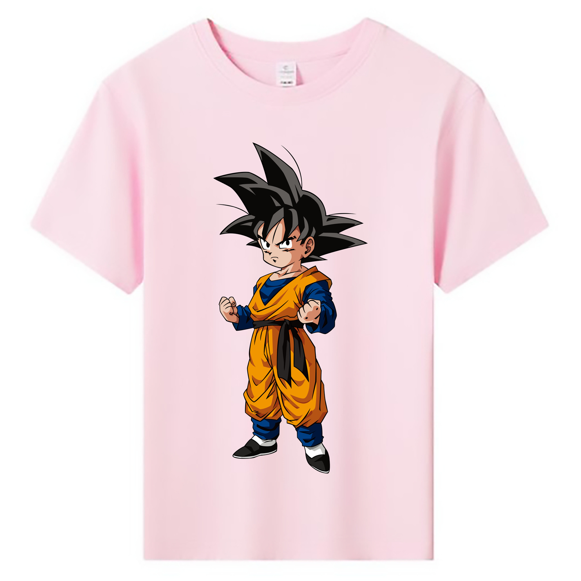 （画像用） ドラゴンボール 孫悟空（そん ごくう）Son Goku カカロット DRAGON BALL Kakarotto 綿100％キッズTシャツ（フロントプリント）