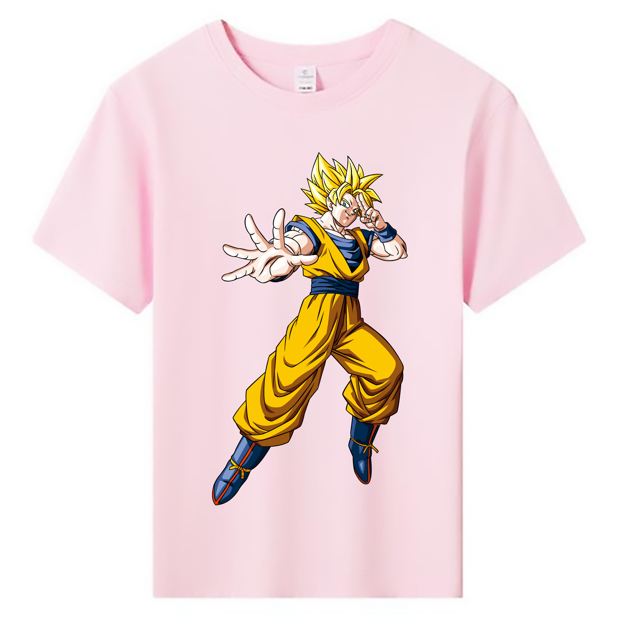 （画像用） ドラゴンボール 孫悟空（そん ごくう）Son Goku カカロット DRAGON BALL Kakarotto 綿100％キッズTシャツ（フロントプリント）