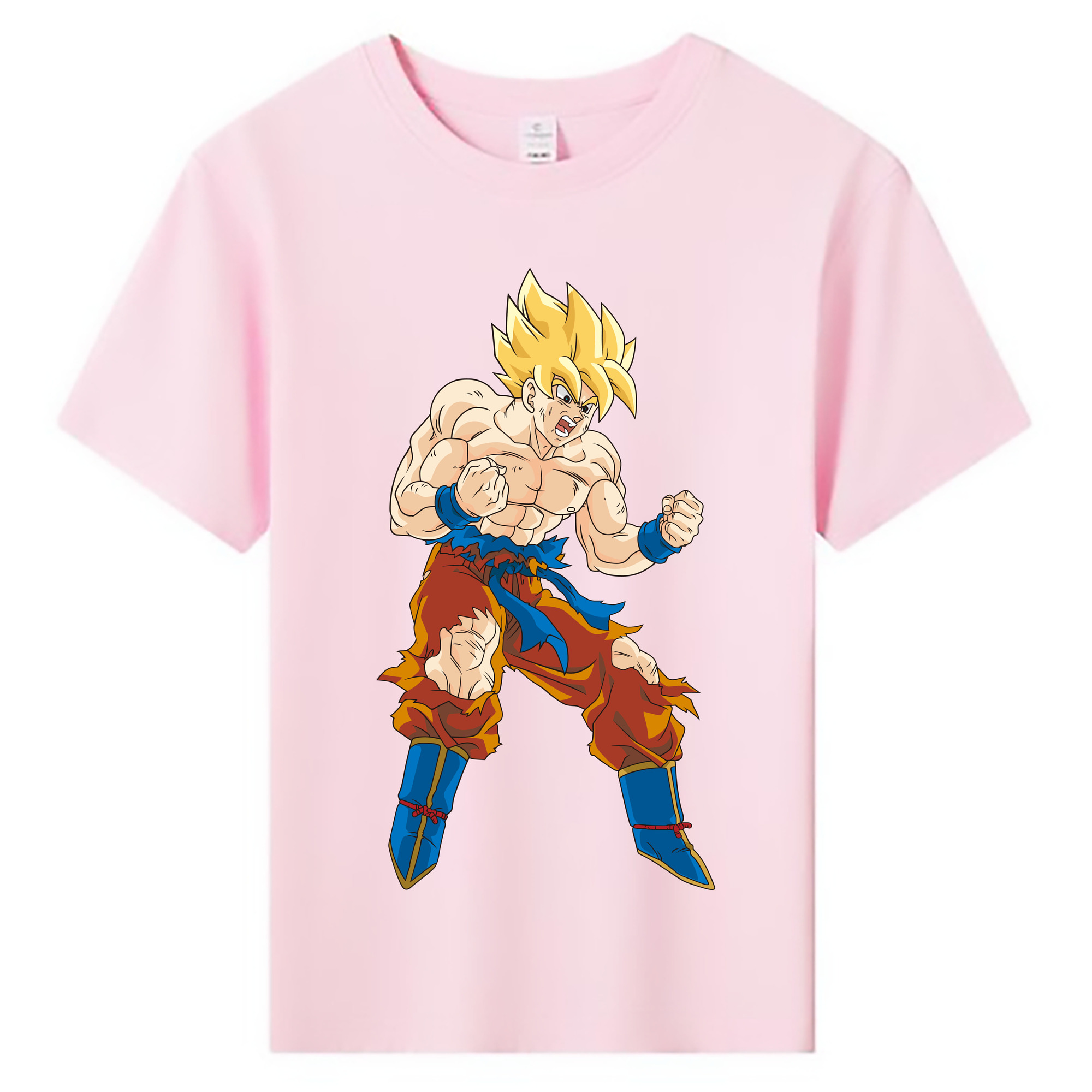 （画像用） ドラゴンボール 孫悟空（そん ごくう）Son Goku カカロット DRAGON BALL Kakarotto 綿100％キッズTシャツ（フロントプリント）