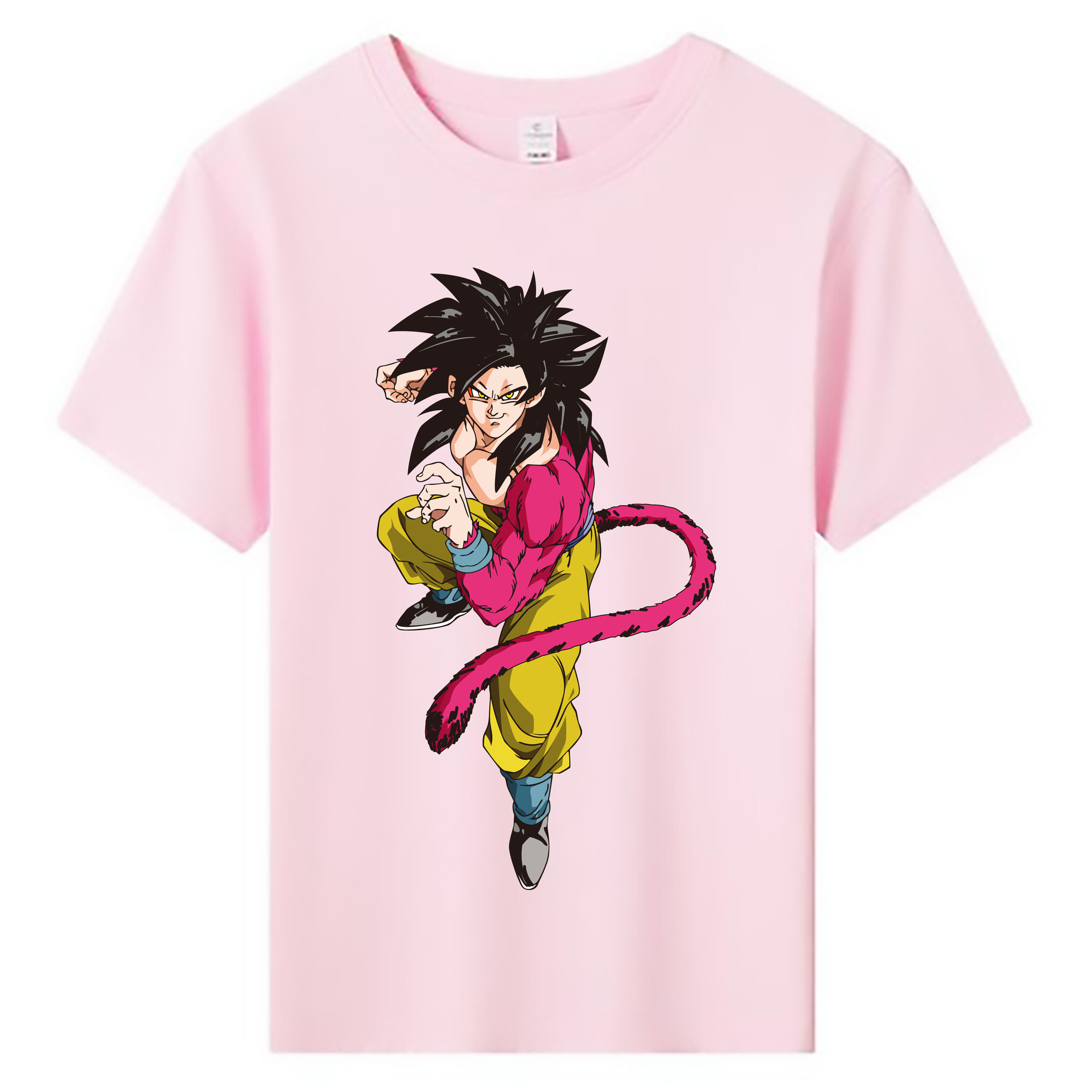 （画像用） ドラゴンボール 孫悟空（そん ごくう）Son Goku カカロット DRAGON BALL Kakarotto 綿100％キッズTシャツ（フロントプリント）