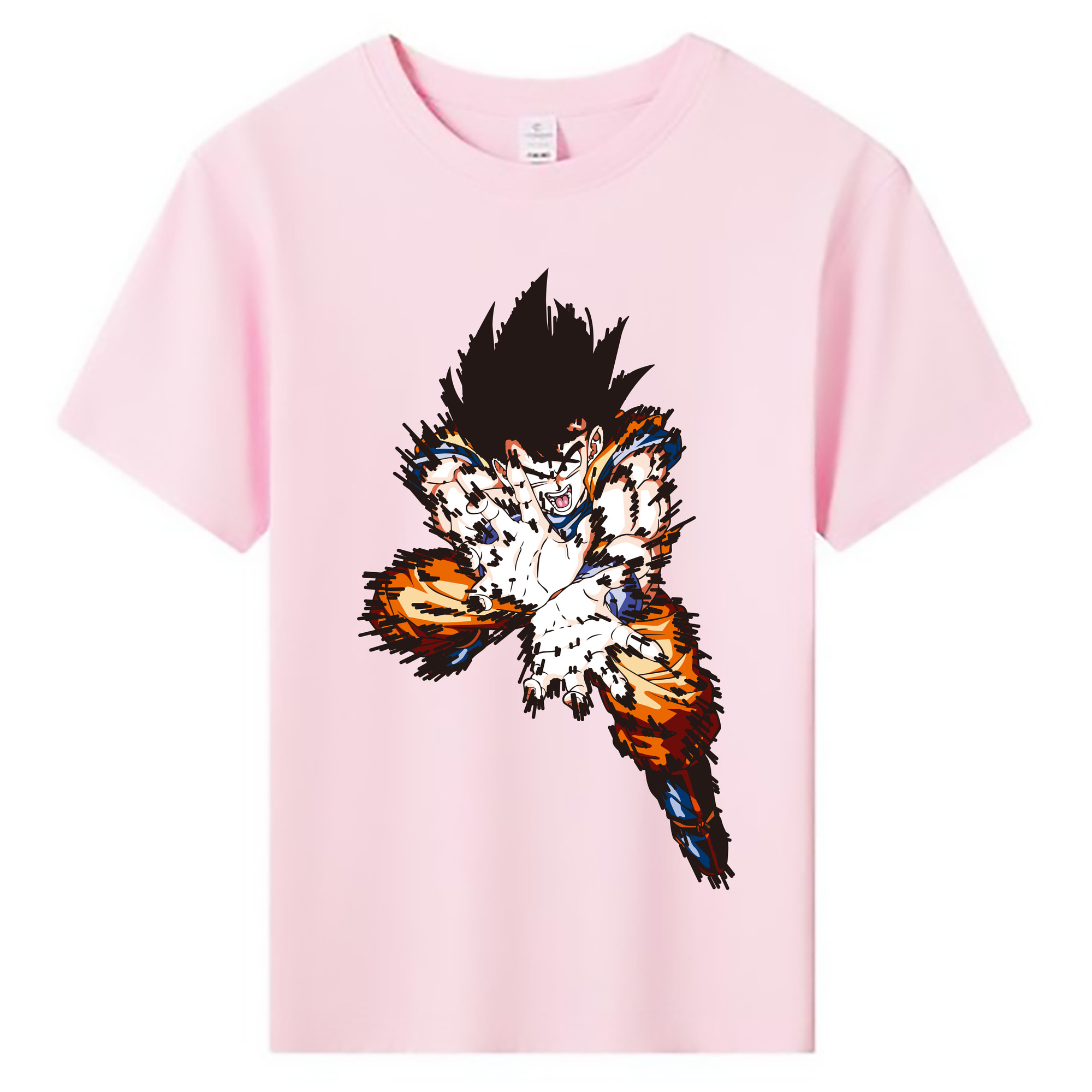 （画像用） ドラゴンボール 孫悟空（そん ごくう）Son Goku カカロット DRAGON BALL Kakarotto 綿100％キッズTシャツ（フロントプリント）